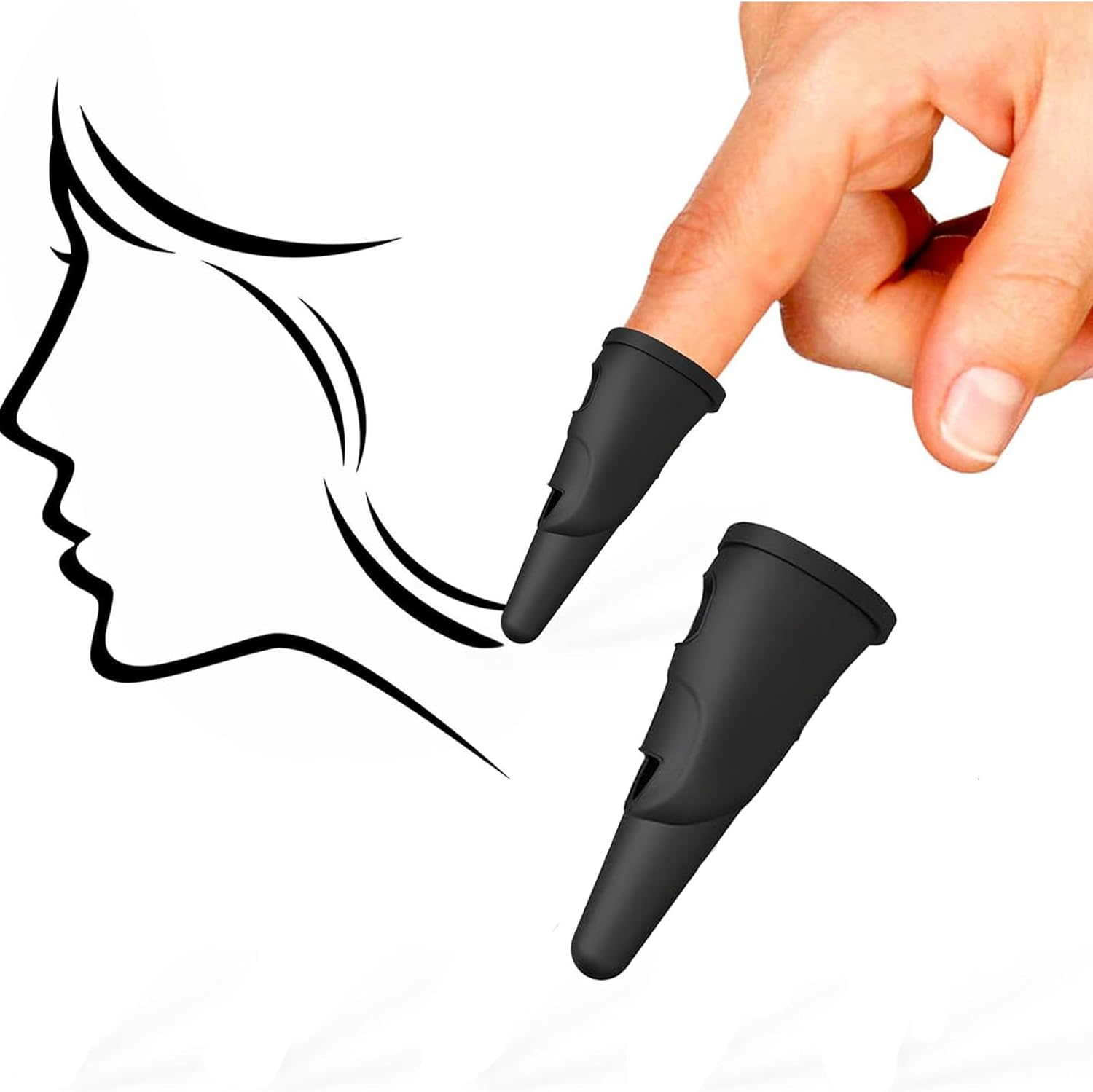 Silicone Finger Stylus Pens Stylus for Iphone Pens Touch Screen,Cell Phone,Suitable for Iphone/Ipad/Android Tablets, Compatible with All Touch Screens