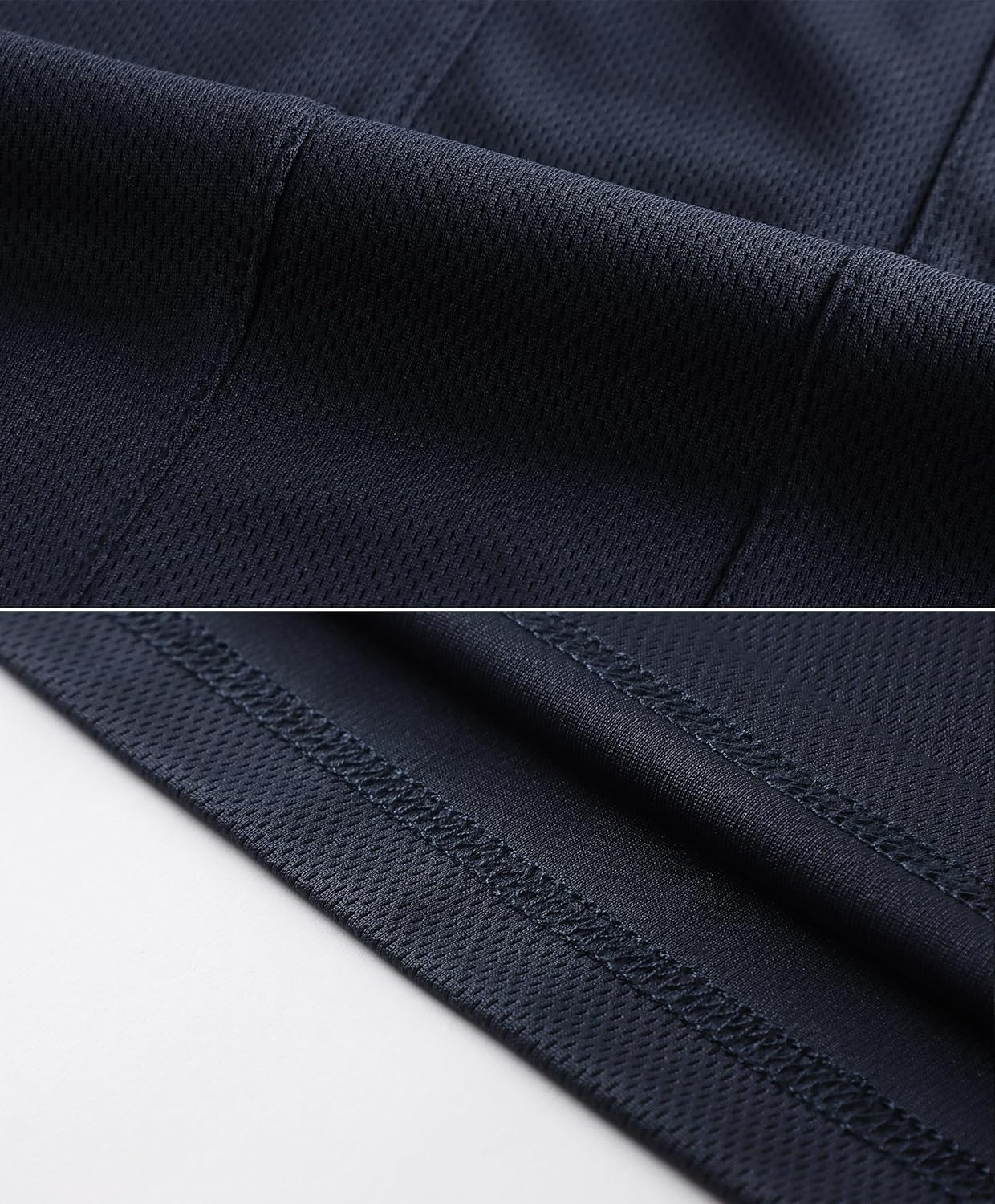 ZENGVEE Men&rsquo;S 5 Pack Polo Shirts for Men Moisture Wicking Golf Shirt Quick Dry Performance Athletic Short Sleeve image number 5