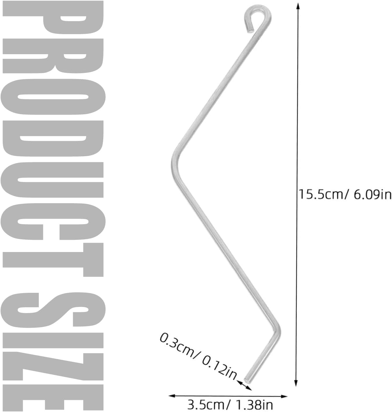 10PCS Beehive Frame Spring Clamps, Durable Bee Hive Connectors for Quick Frame Assembly, Secure Holding Beekeeping Supplies for Beekeepers (15.50X3.50X0.30)