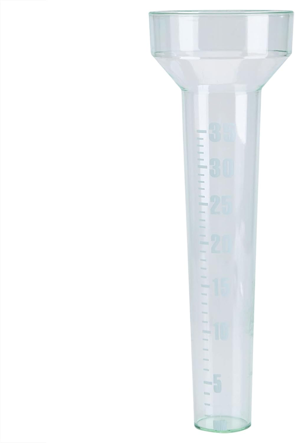 Outdoor Rain Tube Accurate Measurement 35Mm Capacity for Garden Improved Watering Rate Light Green Plastic image number 1