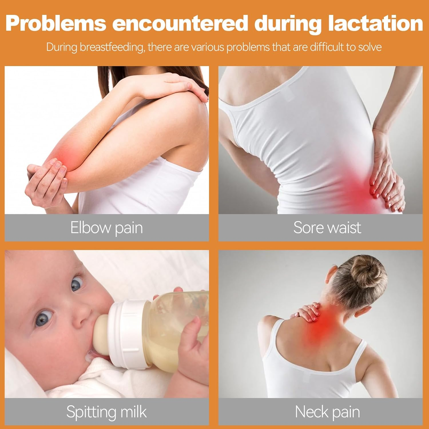 Pregnancy Pillow,Multifunctional Nursing Pillow Washable Breastfeeding Pillows (Type A) image number 5