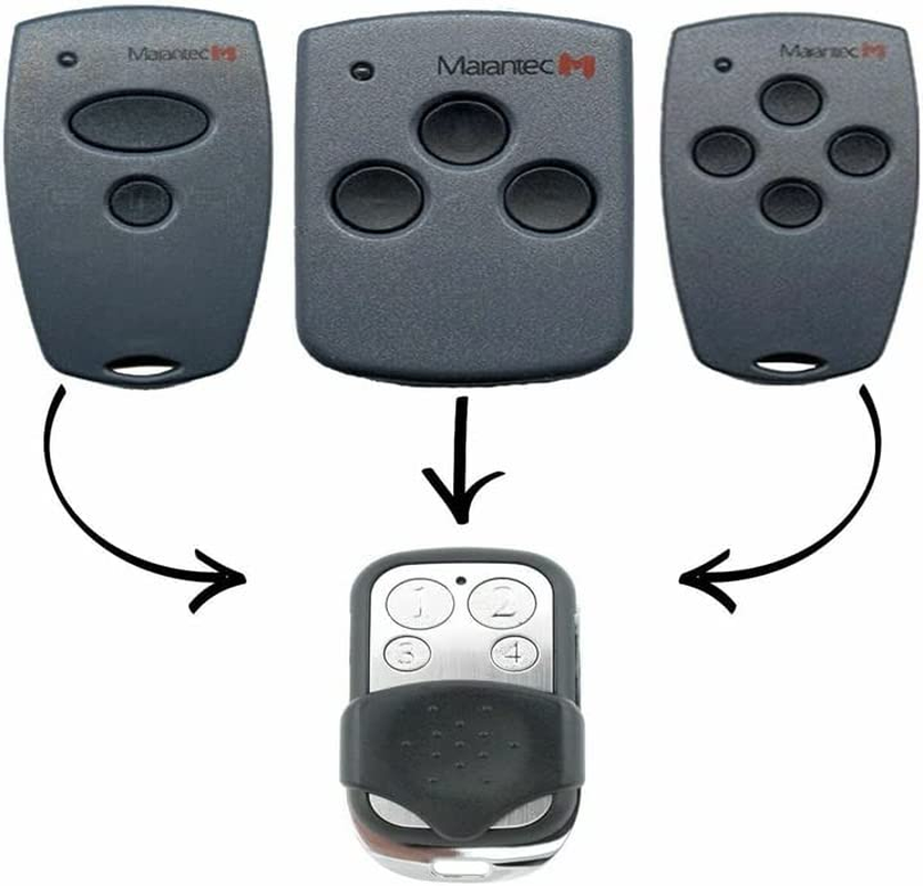 2 X Boss/Guardian/Steel-Line 2211L Compatible Garage Door Remote BHT4/BOL4/BRD1 image number 1