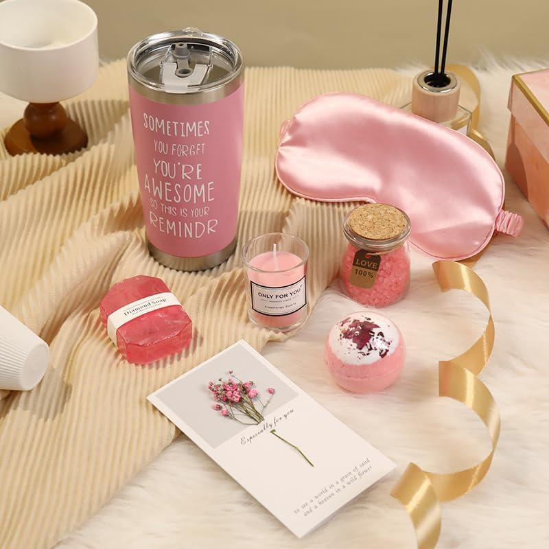 MNCH Markets, Welness Gift for Women, Gift Set, Women, Care Set for Women, Take Time, Beauty Gift for Birthday, Christmas, Grandma, Mother, Sister, Clean Girl, Gift image number 1