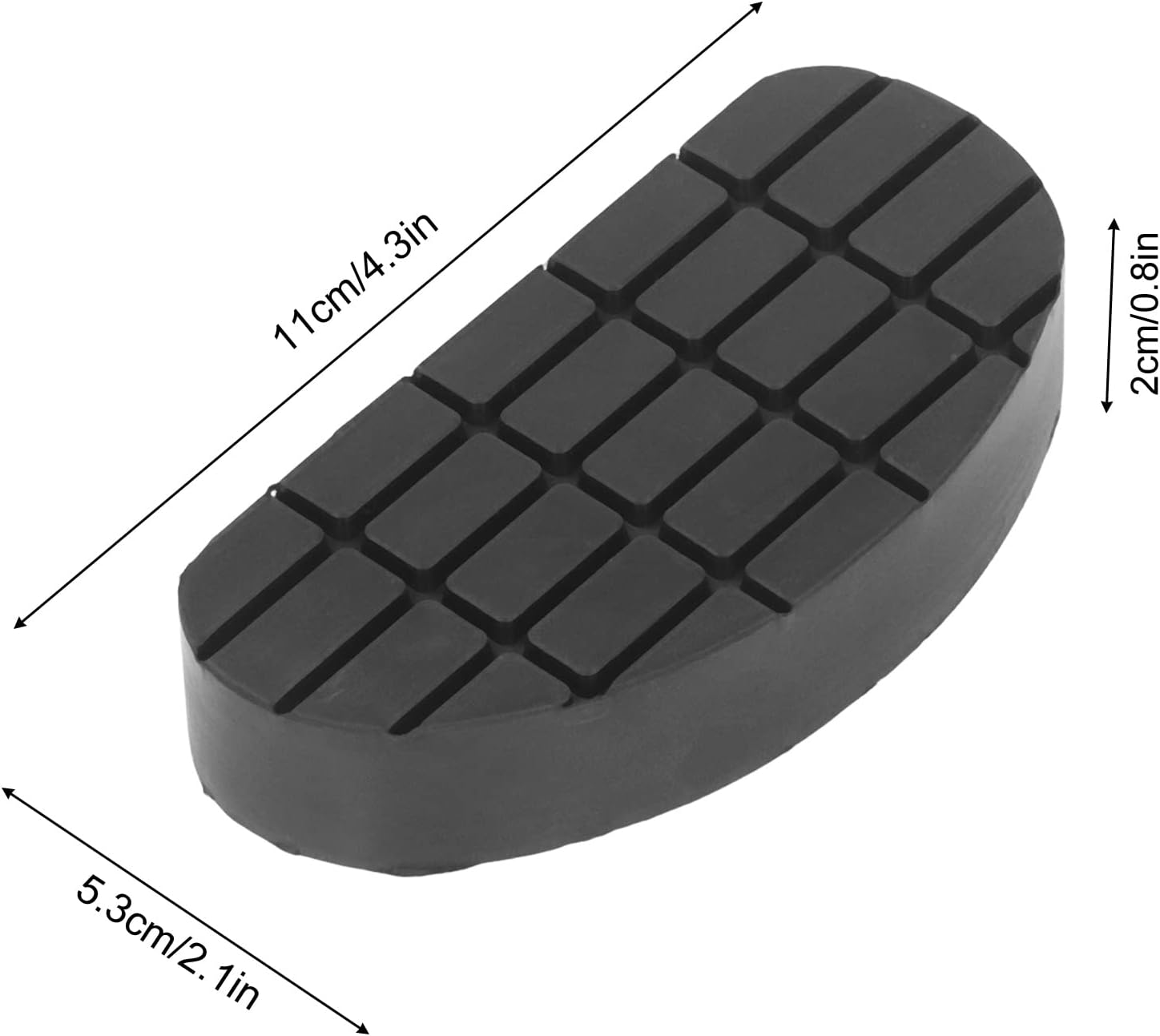 Soft Rubber Wearproof Cow Hoof Triming Pads for Cattle, Hoof Cushion for Pasture, 2Pcs image number 1