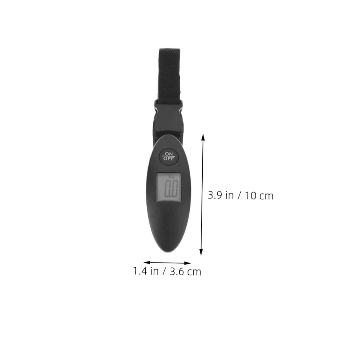 HEALEEP 2Pcs Digital Luggage Scale Handheld Suitcase Weight Scale Capacity Portable Travel Weighing Tool Accurate Measurement for Heavy Bags and Packages image number 2