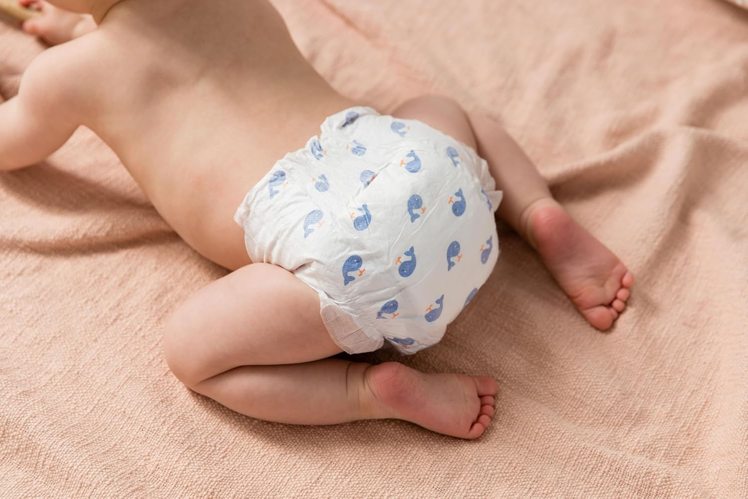 Tooshies Eco Nappies Size 3 Crawler 6-11Kg, 88 Count + Sudocrem Healing Cream 400G image number 1