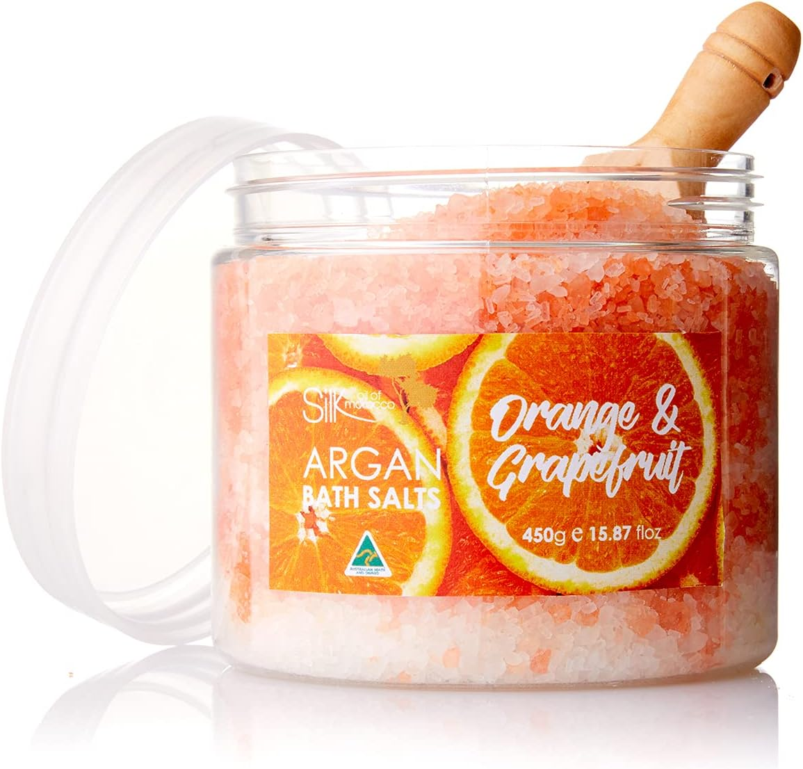 Silk Oil of Morocco Orange and Grapefruit Argan Bath Salts