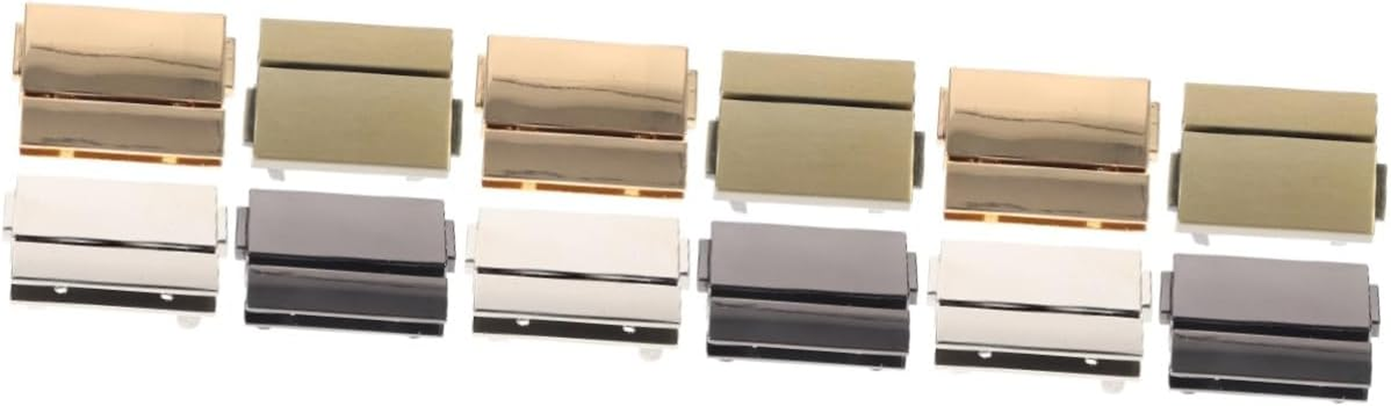 HOODANCOS 20Pcs Bag Locks for Travel Purse Clasp Metal Buckle Locks for Luggage Handbag Accessories