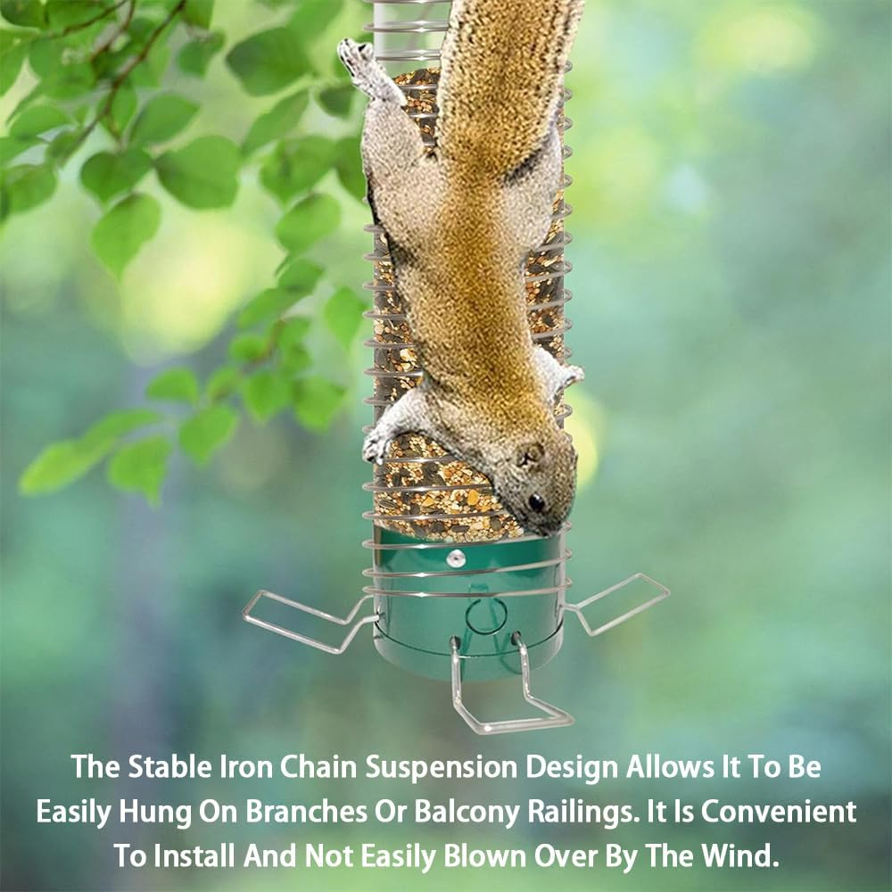 Wild Bird Feeder,Humming Bird Feeders,Birds Food Container,Garden Decoration,For outside Hanging,For Garden Yard Balcony outside Decoration,Easy to Use