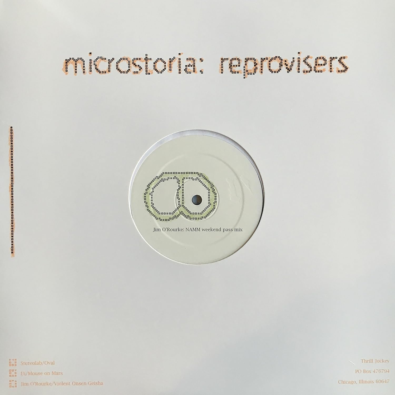 Jim O'Rourke/Violent Onsen Gei Sha Remixes 12" (LP)