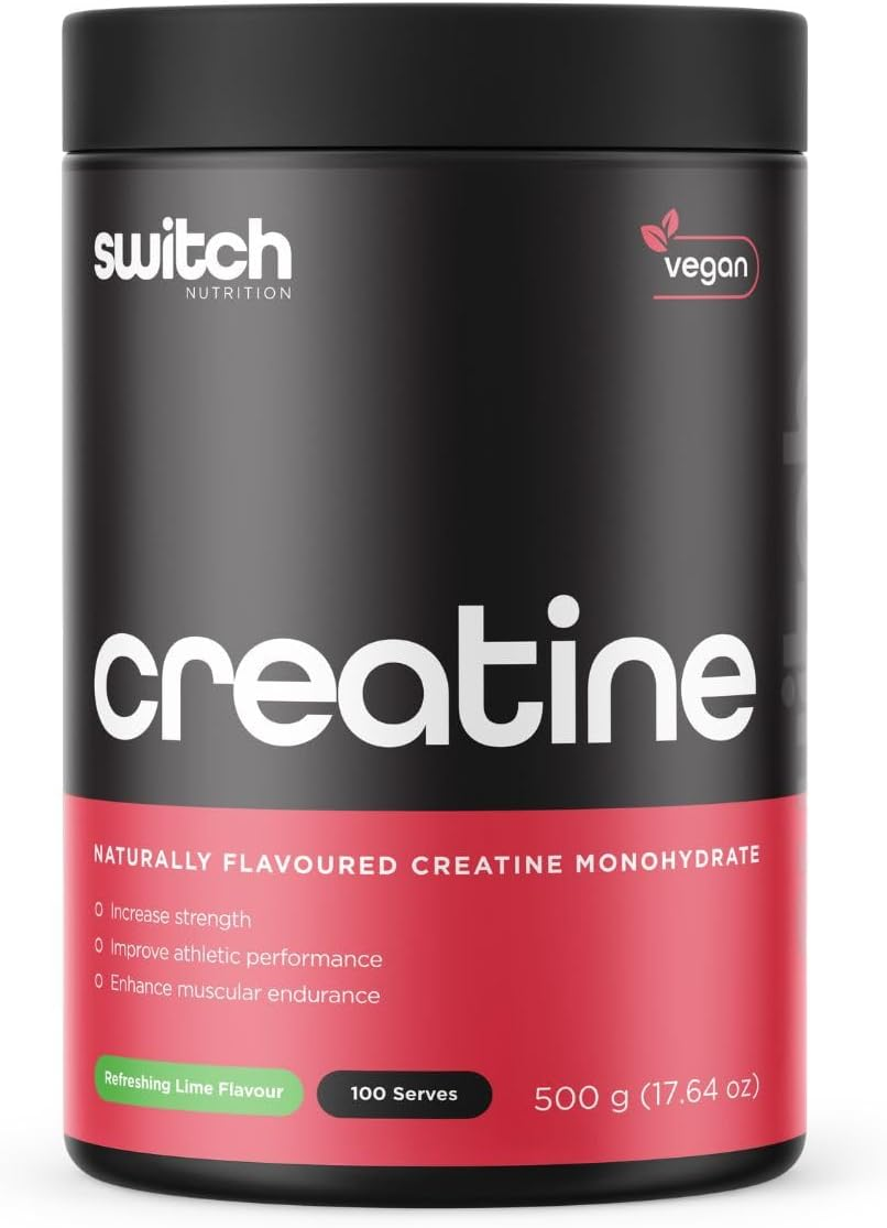 Switch Nutrition Flavoured Creatine 500Gm Lime image number 5