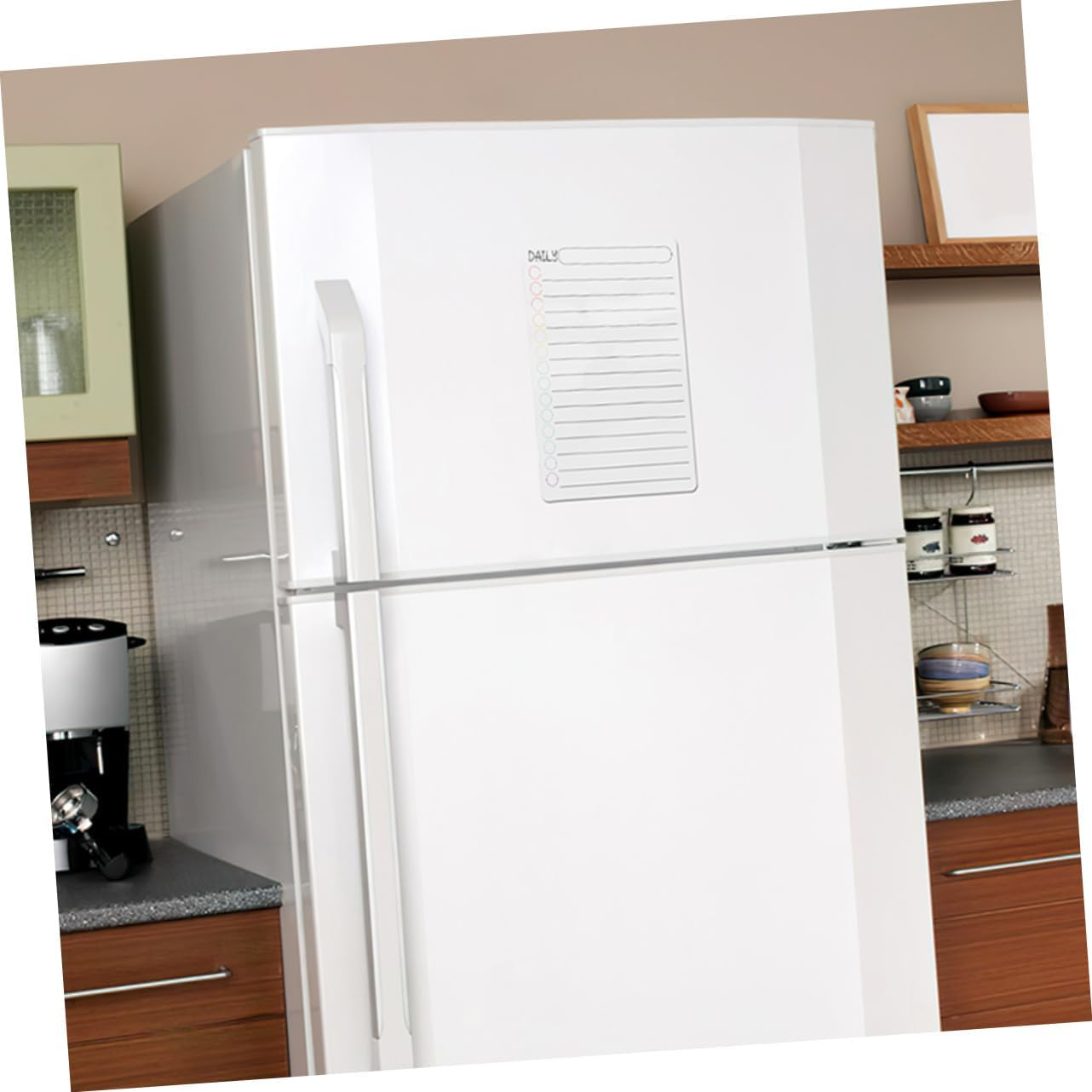 NAMOARLY Planner Acrylic Board Daily Schedule Planner Memo Planner for Fridge Magnetic Dry Erase Plan Board Whiteboard for Fridge Erasable Magnetic Board image number 4