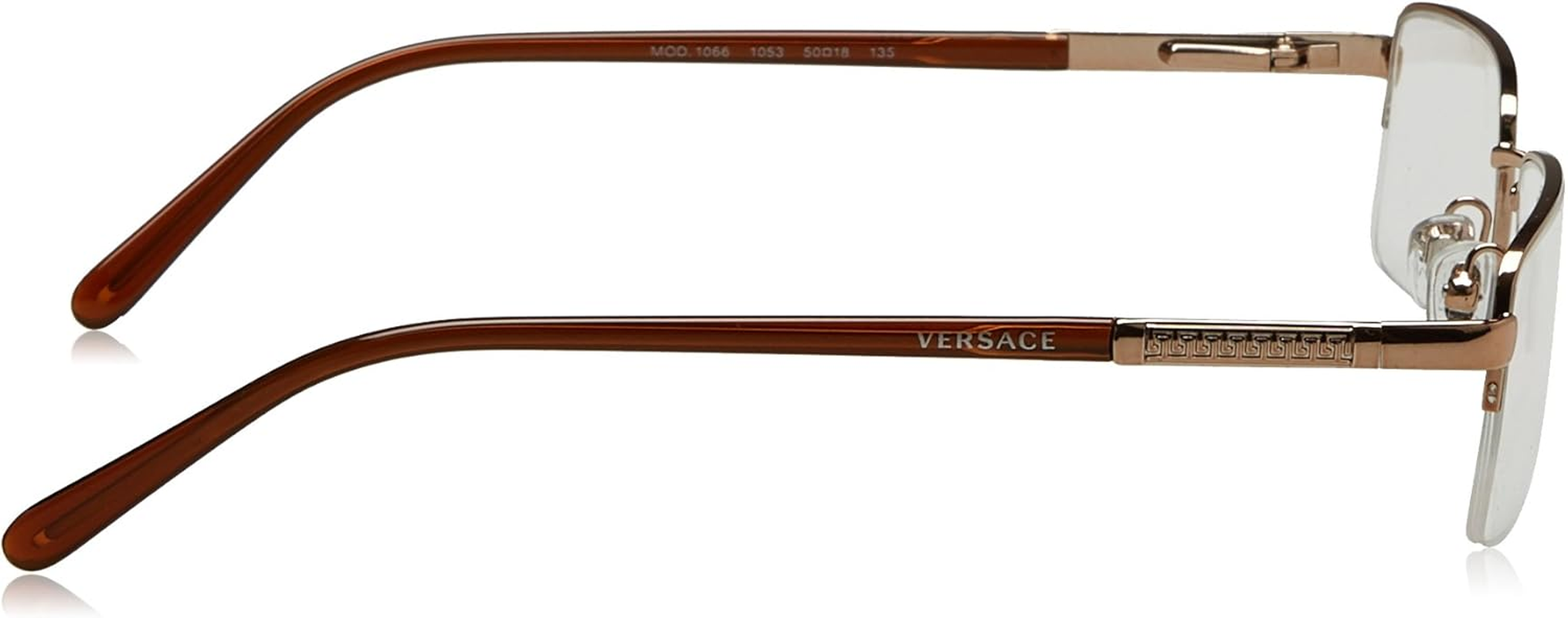Versace VE1066 Eyeglasses-1053 Light Brown-50Mm