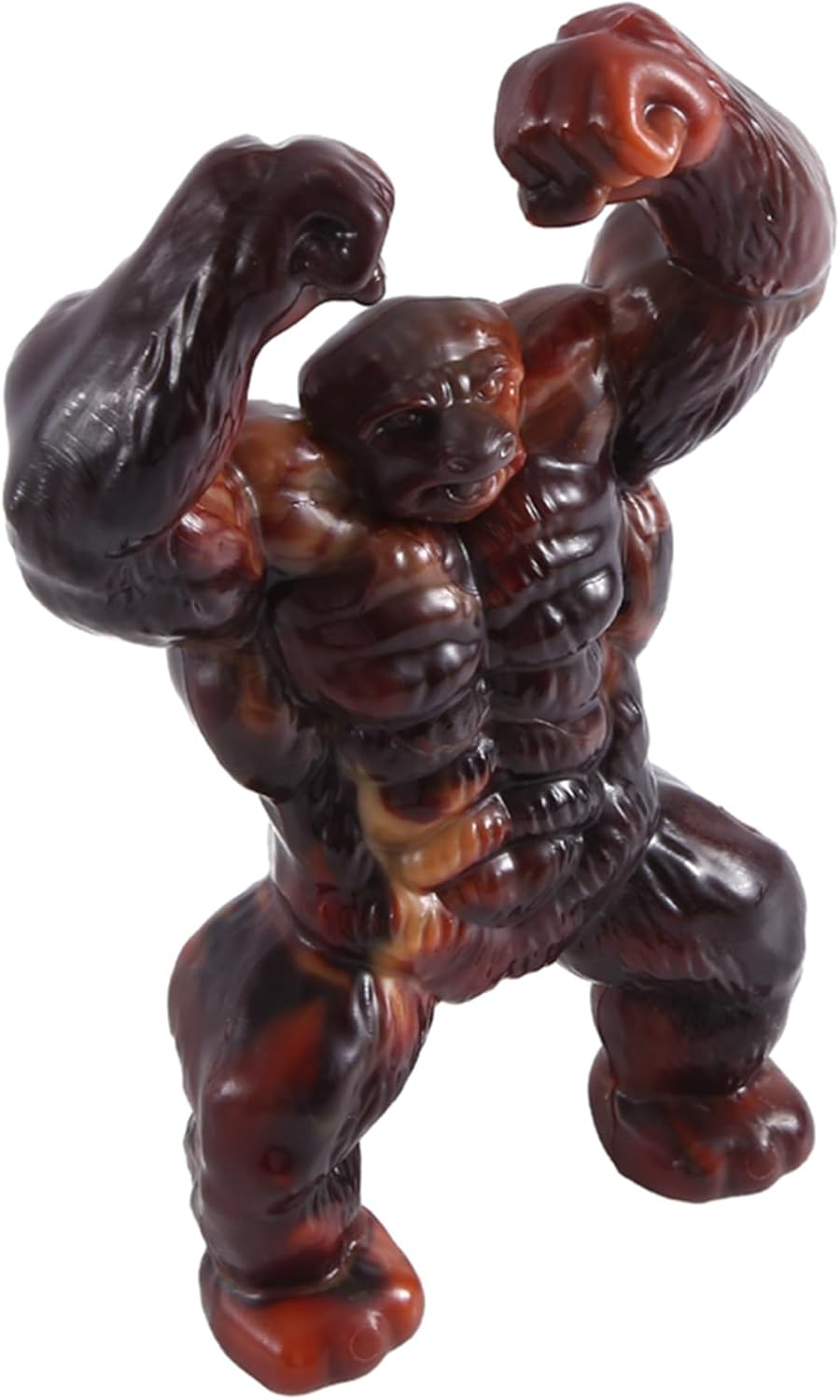 VENEKA Indestructible Dog Toys for Aggressive Chewers, Beef Flavor, Nylon Teething Chew Toys, Red Easy to Use 6.77 X 4.33 X 1.97Inch image number 6