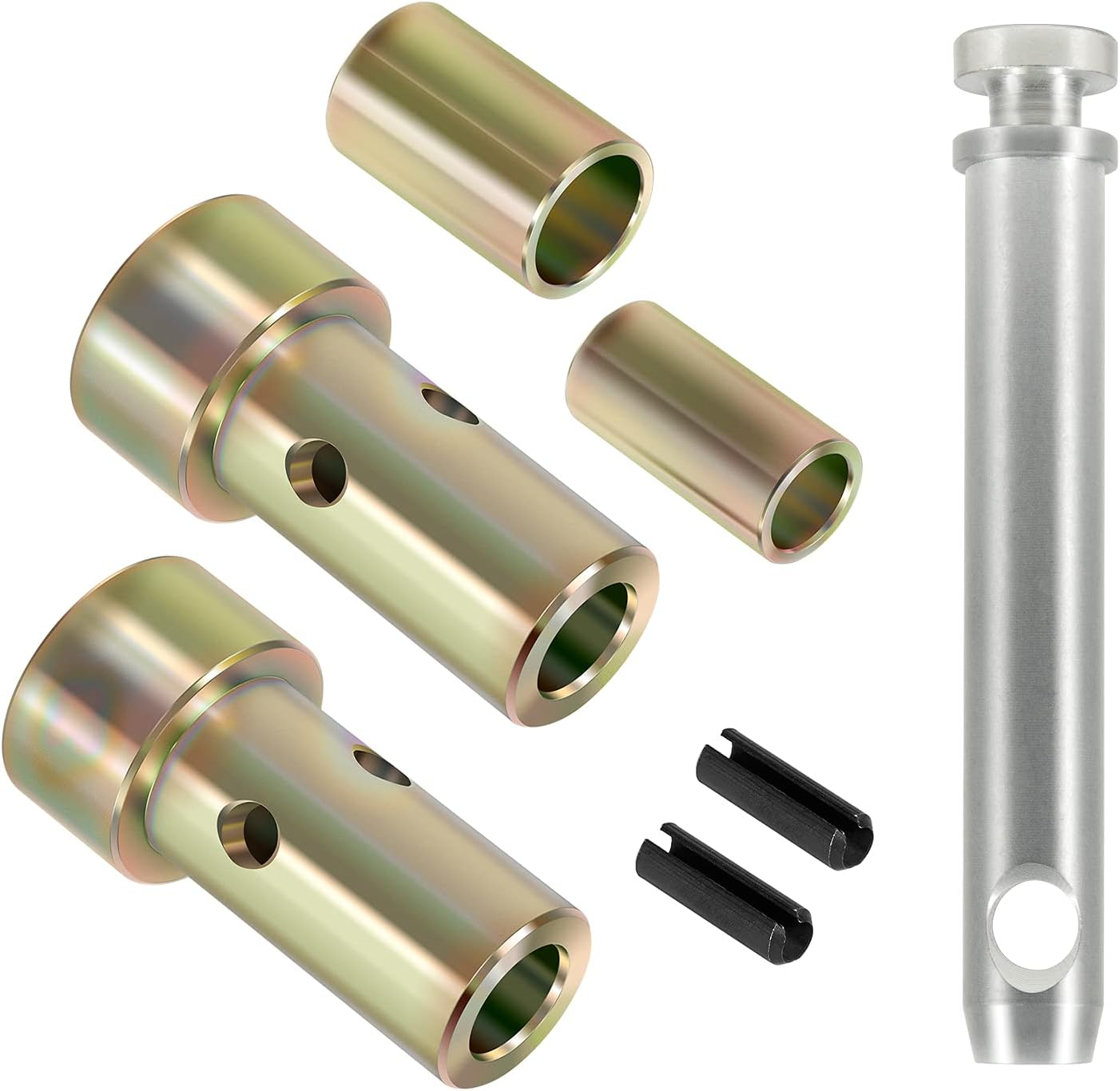 Cat 1 Quick Hitch Adapter Bushing Kit and S07070200 Cat 1 Top Link Pin Fits Category I 3-Point Hitch Tractors image number 5