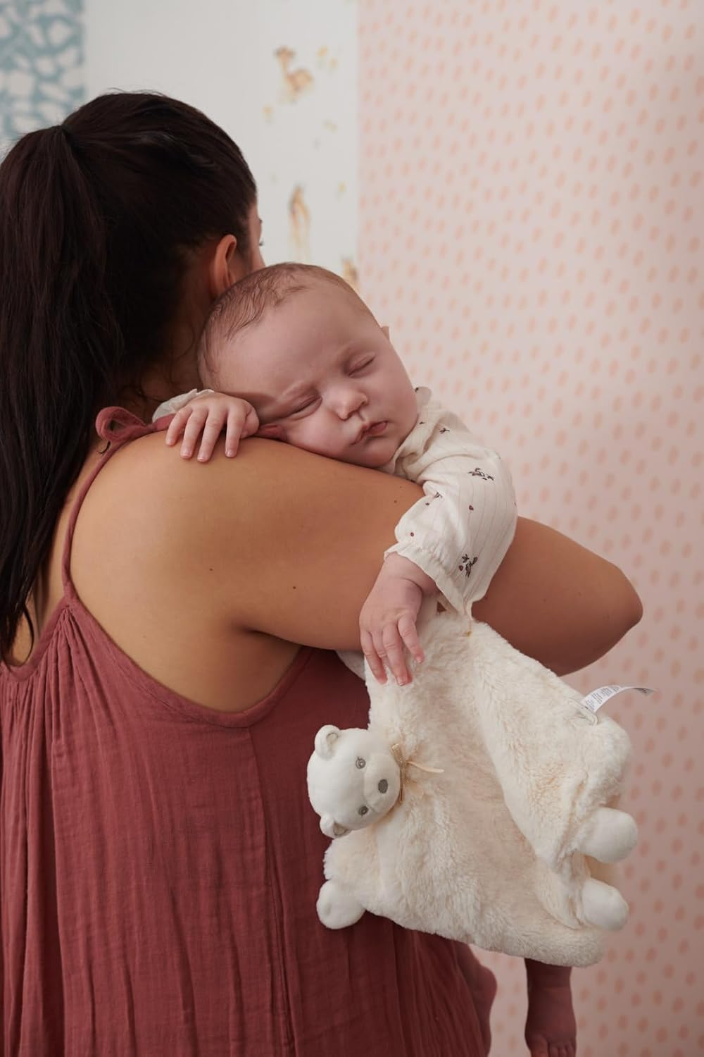 Kaloo K969977 Bear Comforter-Ivory-20 Cm, Cream