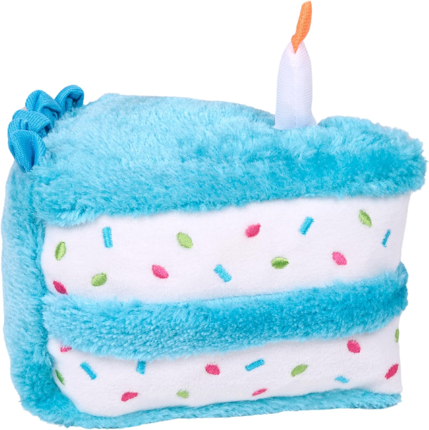Zippypaws ZP861 Birthday Cake Blue 17.5 X 15Cm, One Size image number 1