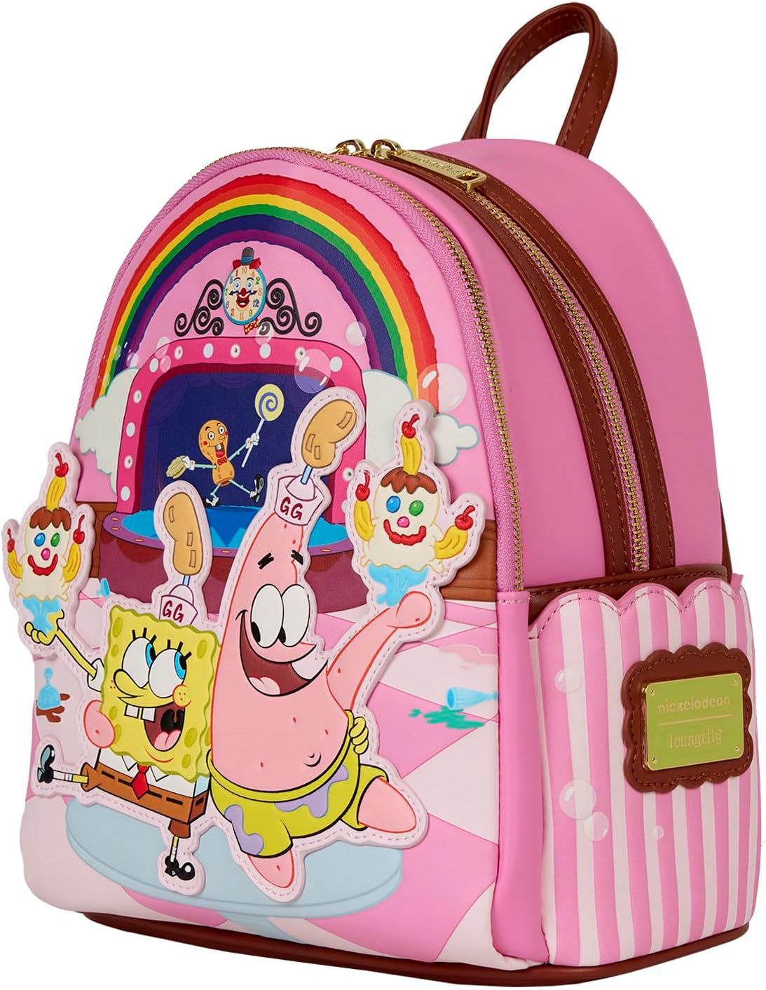 Loungefly Nickelodeon Spongebob Goofy Goobers Mini Backpack image number 5