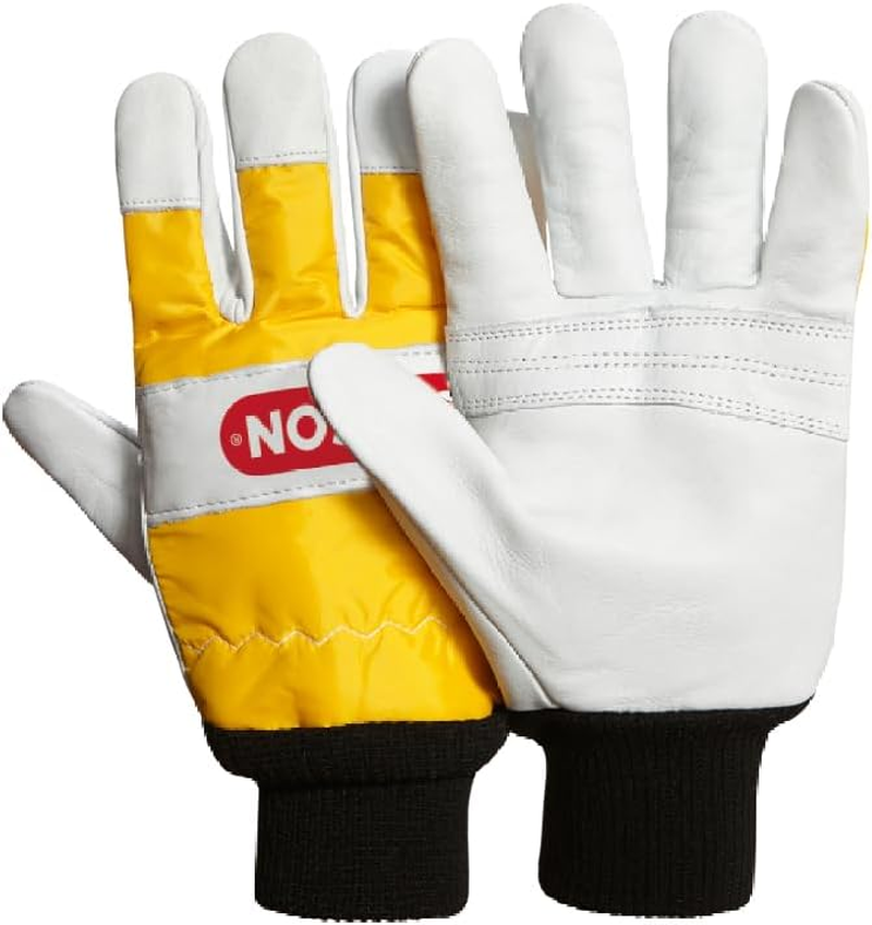 Oregon 295399XL Chainsaw Protective Gloves, Leather &ndash; Pair (Xl),Yellow