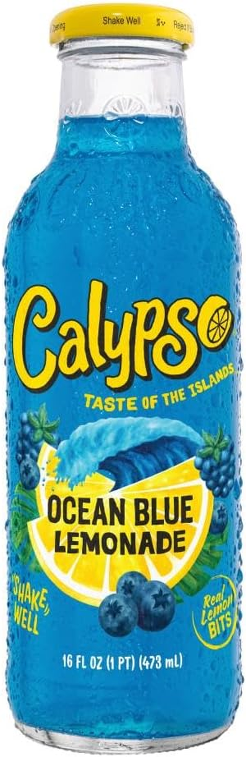 Calypso Ocean Blue Lemonade Drink 473 Ml (Pack of 12) image number 3