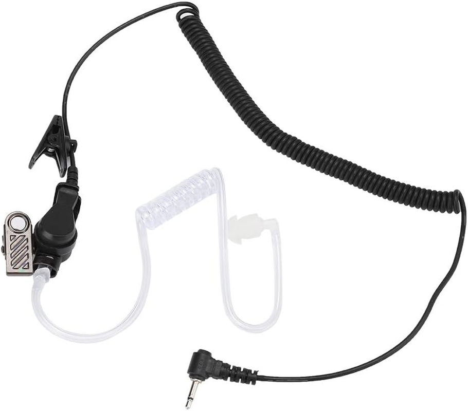 2.5Mm Earphones with Air Acoustic Sound Tube for Speaker Microphone, Earphones for Safety Monitoring, Environmentally Friendly Material image number 1