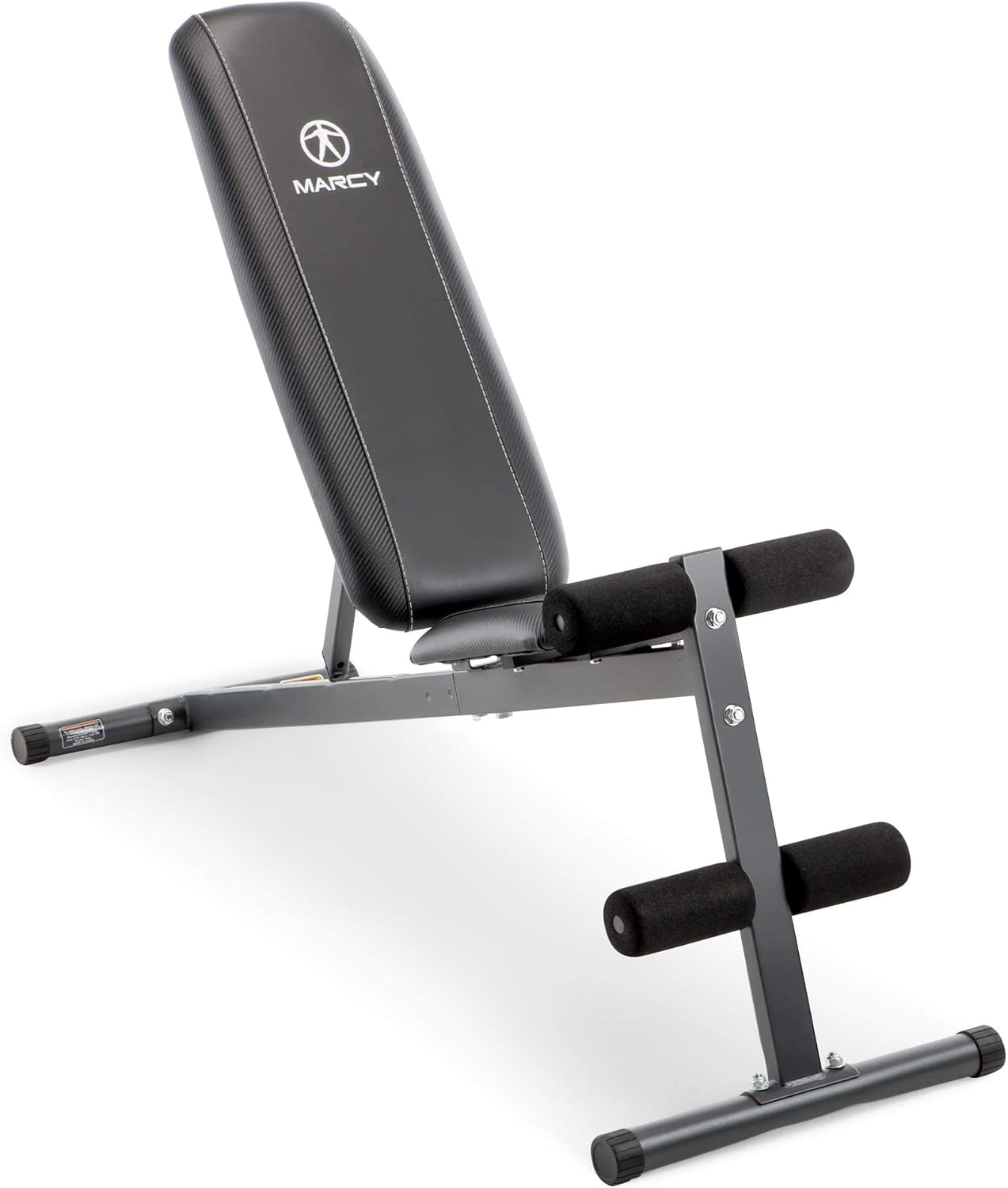 Marcy Exercise Utility Bench for Upright, Incline, Decline, and Flat Exercise SB-261W , Black, 42.00 X 19.00 X 51.00 Inches image number 2