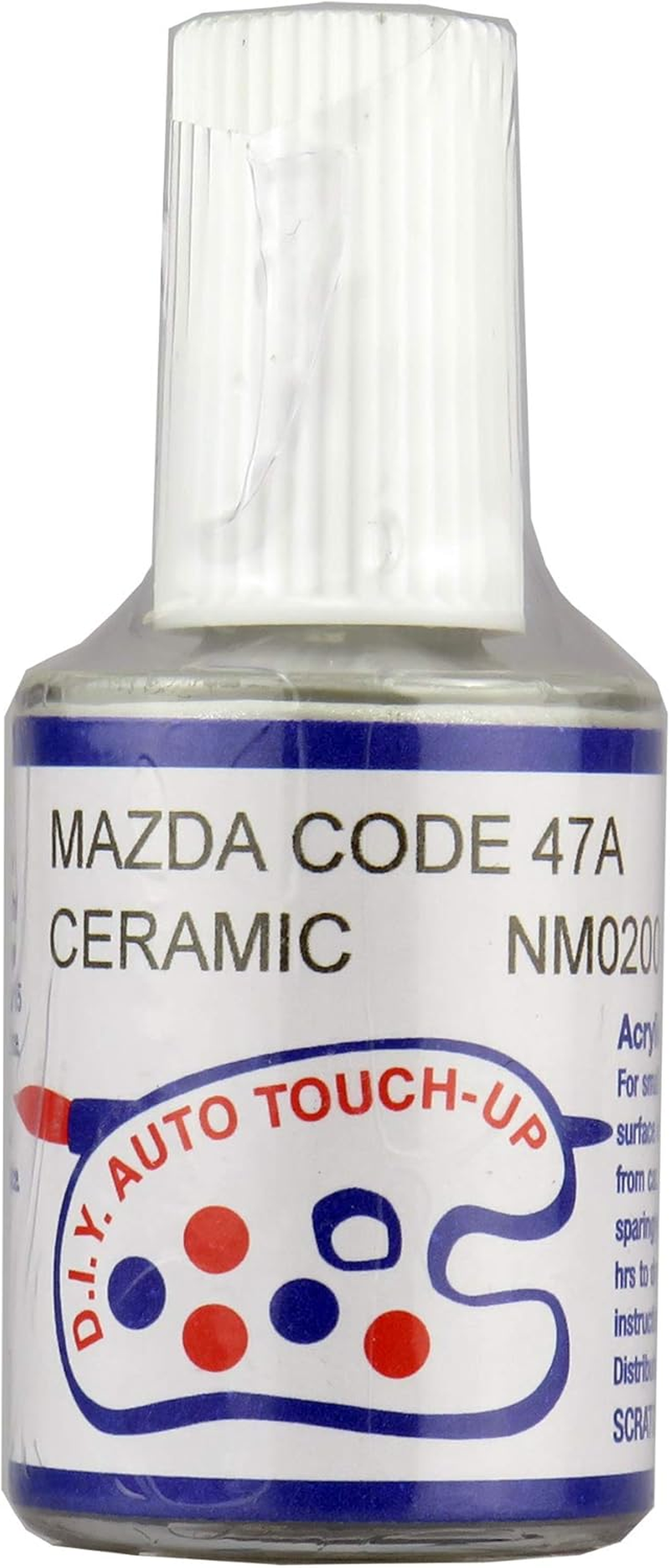 NEW Mazda Touch up Paint - 47A Ceramic - Mazda 2 3 6 CX3 CX5 CX7 CX9 MX5 BT50 image number 4