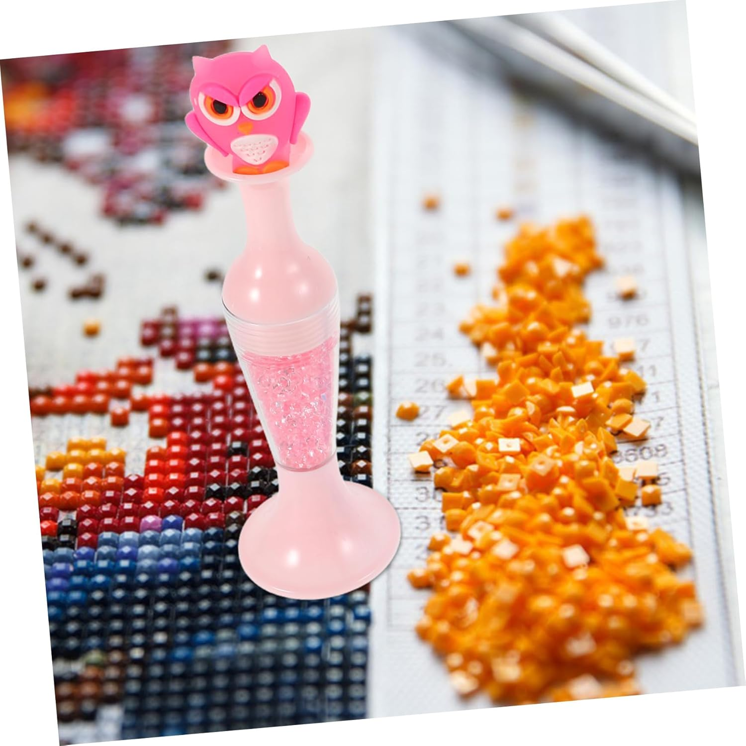 MERRYHAPY Elegant Design Painting Tools Manicure Tool Set with Tray for Diy Craft image number 2