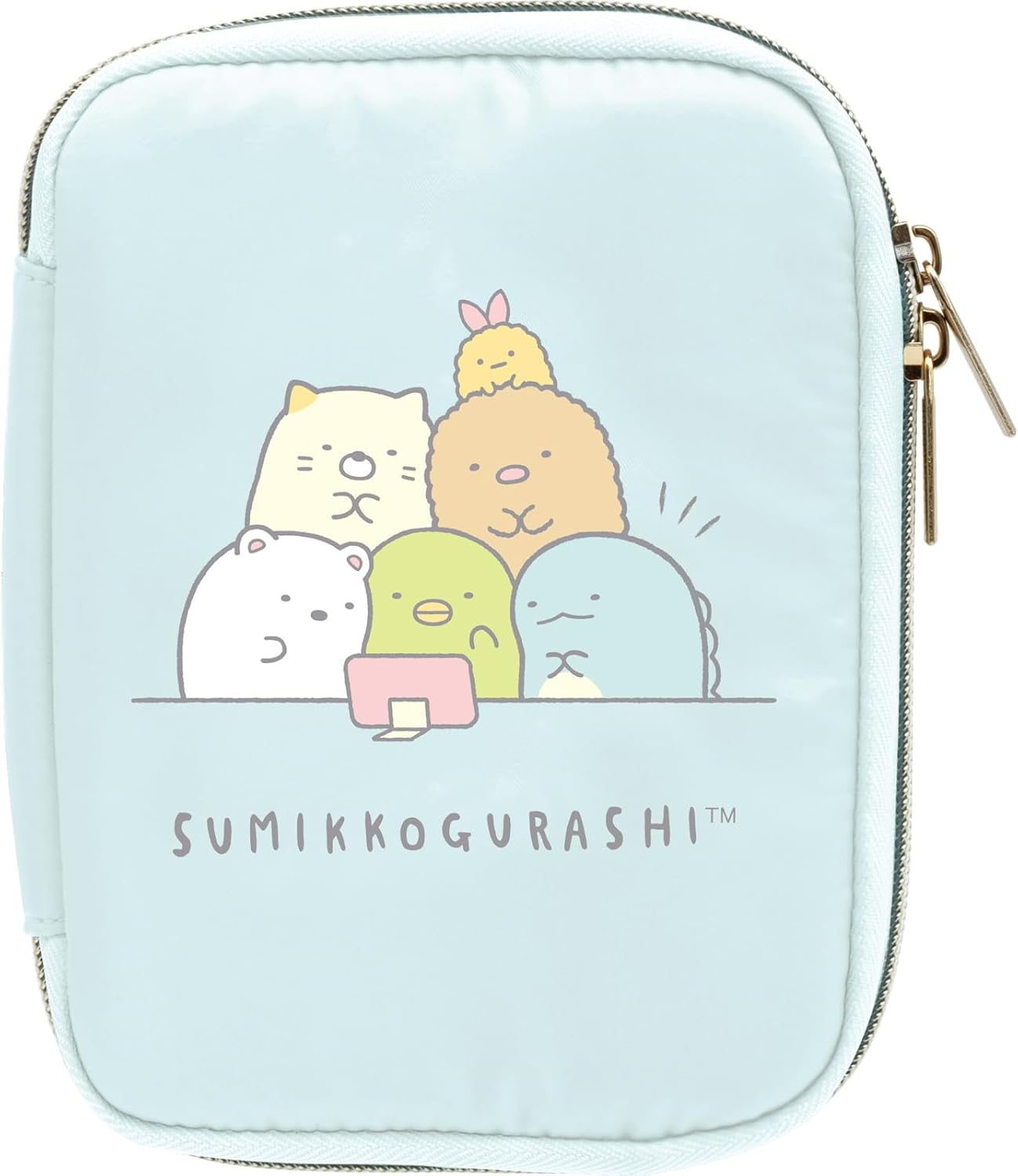 San-X CA44102 Sumikko Gurashi Gadget Case 6.7 X 5.1 X 1.0 Inches (170 X 130 X 25 Mm)
