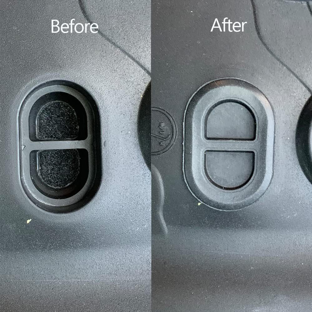 4PCS Floor Pan Drain Plugs, Floorboard Drain Holes Front Rear Floor Mats Rubber Plug for Jeep TJ Wrangler JK JKU JL 1997-2022,For Gladiator Rubicon JT 2020-2022 for All-Weather Mopar Slush Floor Mat image number 4