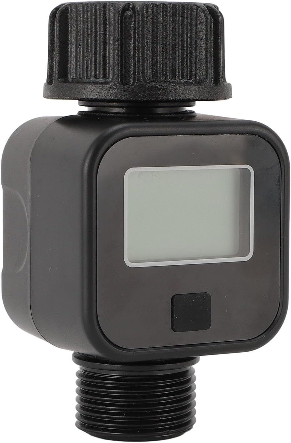 LCD Water Meter, Nozzle Sprayer Meter with Large Screen Display, 3/4 Inch Standard Faucet, Water Meter for Garden Hose