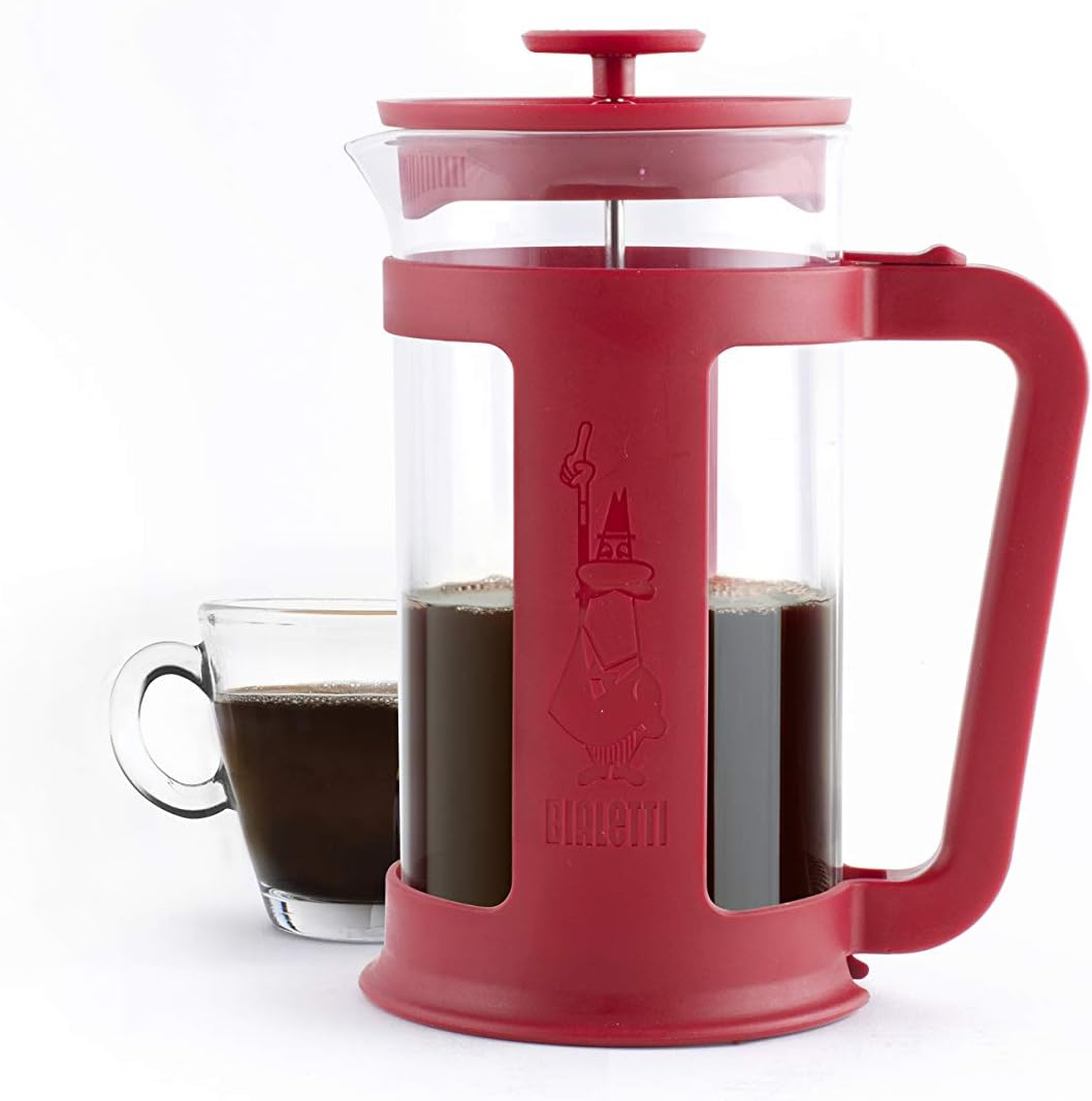 Bialetti Smart Press Coffee Maker, Red, 1L image number 6