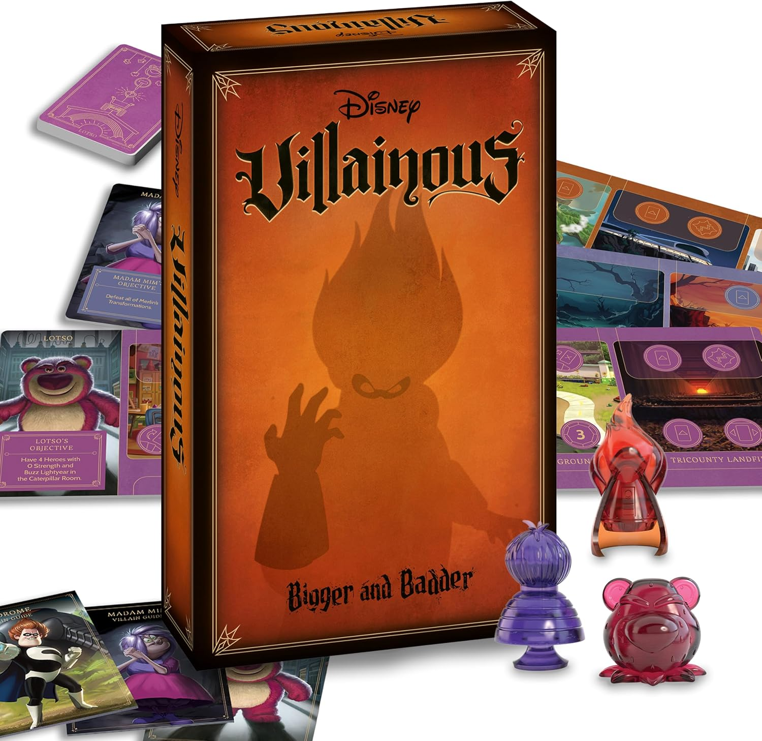 Ravensburger Disney Villainous: Bigger and Badder Strategy Board Game for Ages 10 & up &ndash; the Newest Standalone Game in the Award-Winning Disney Villainous Line image number 4