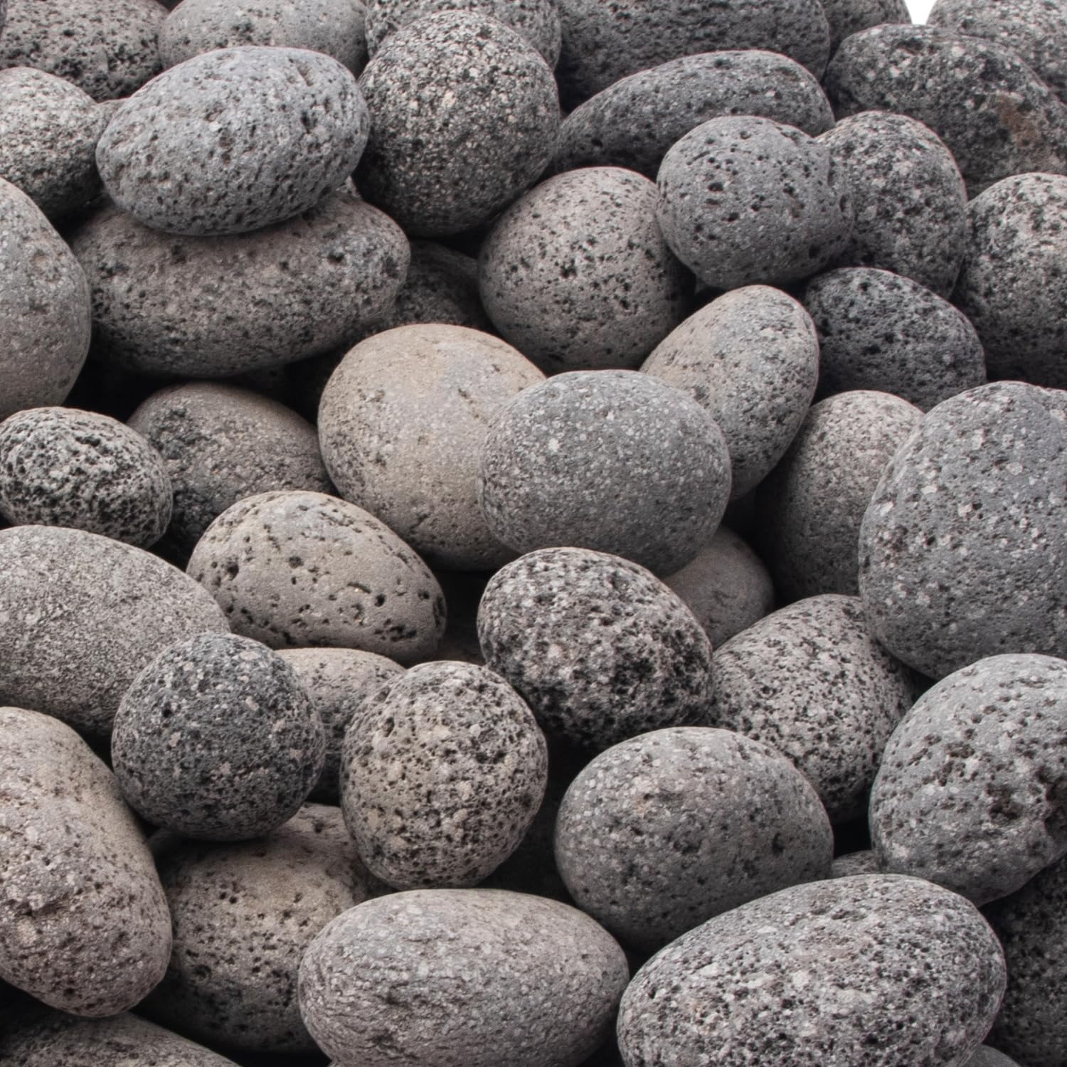 18 Pounds Black Lava Rocks for Fire Pit,Natural Lava Fire Stones,Volcanic Rock for Gas Fire Pit and Fireplace (1"-2")