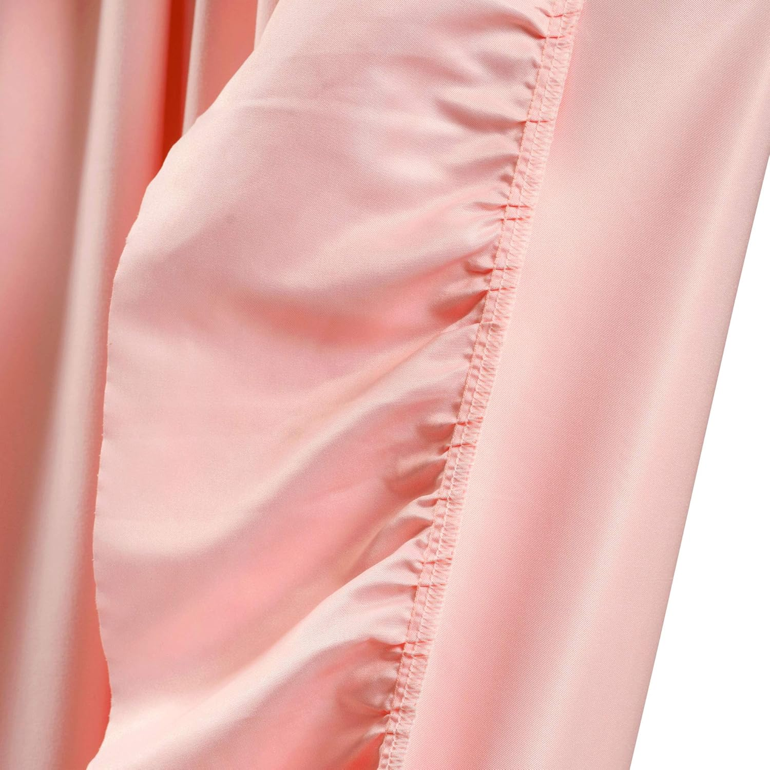 Lush Decor Reyna Window Curtain Panel Pair, 84" X 54", Pink