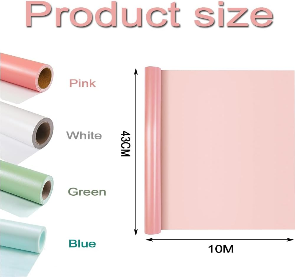 Wrapping Paper Roll with Pearly-Lustre Finish, Wrapping Paper,Elegant Gift Wrap for Weddings, Birthdays, Christmas & Holidays(17" X 32.8 Ft) (Blue)