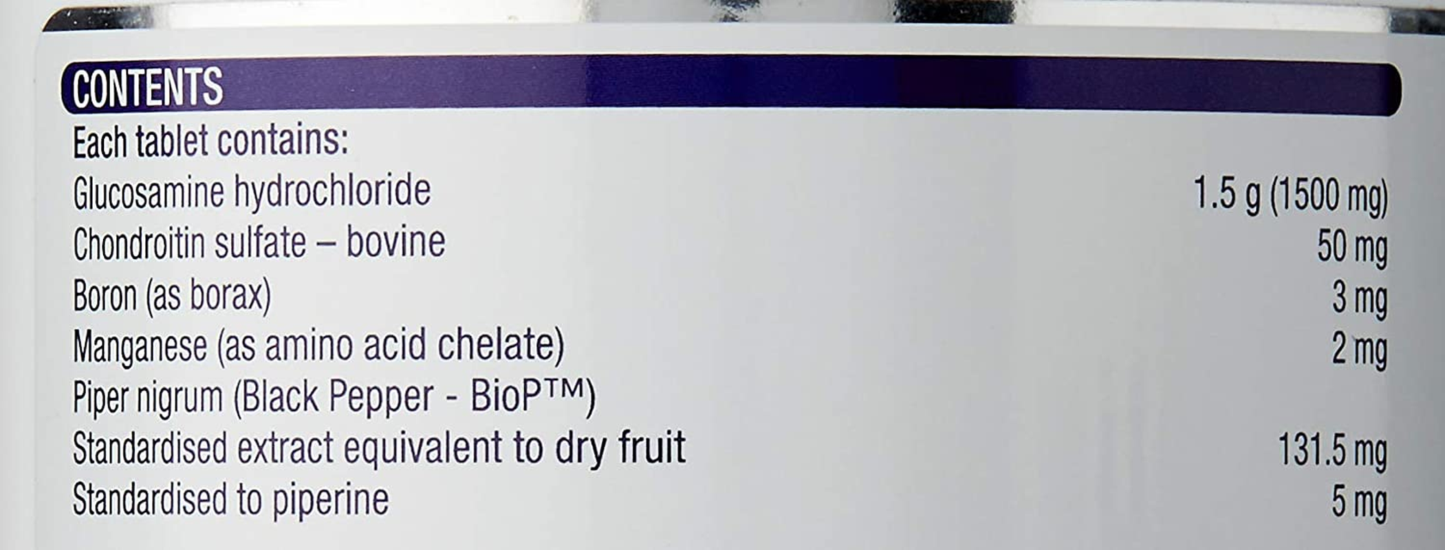 Henry Blooms Glucosamine 1500 plus 180 Tablets image number 4