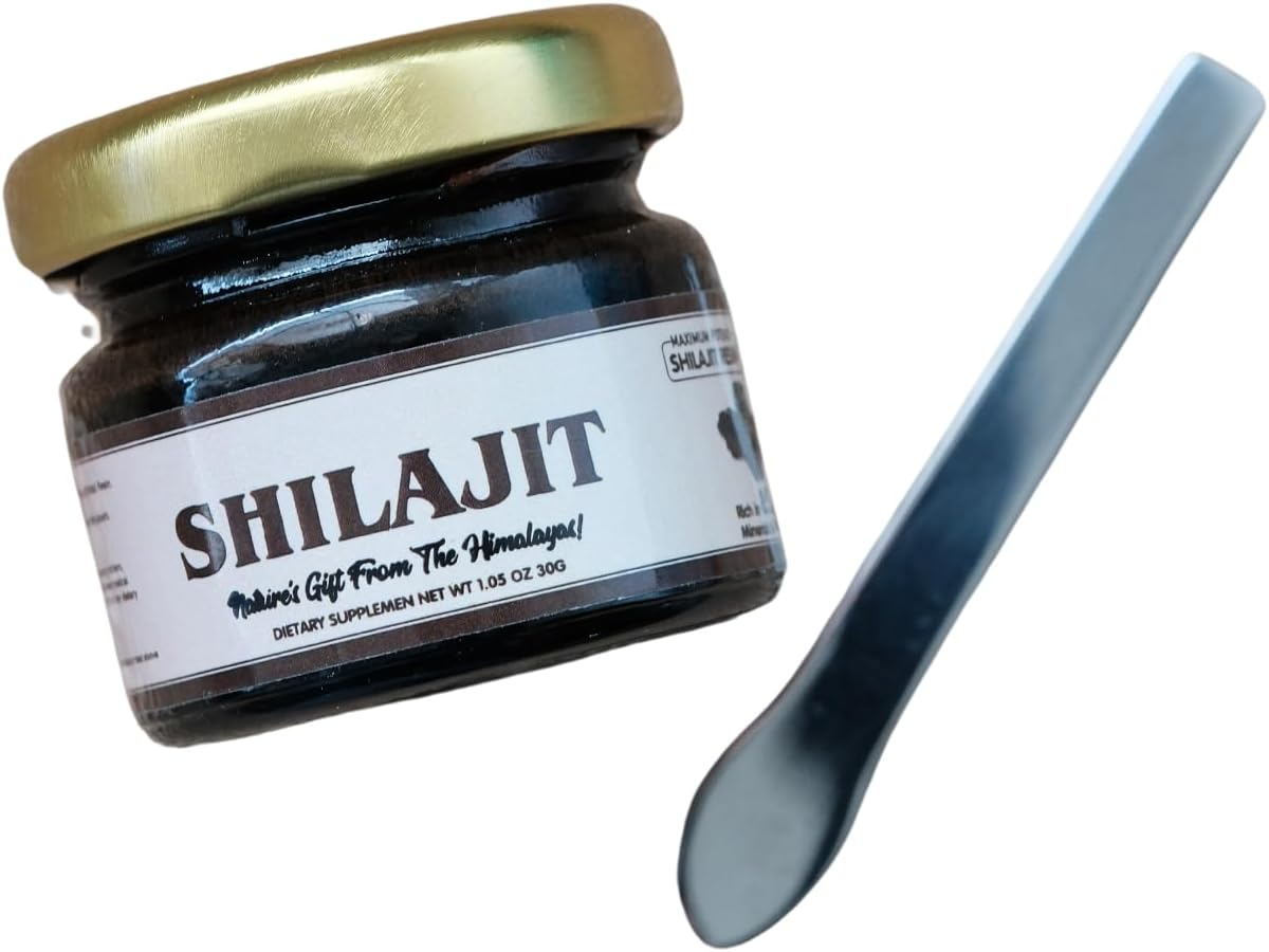 100% Pure Himalayan Shilajit Resin High Potency Premium Gold Grade for Men & Women| Energy Boost & Immune Support, 85+ Trace Minerals, 80%+ Fulvic Acid, with Lab Test Report 30G image number 2