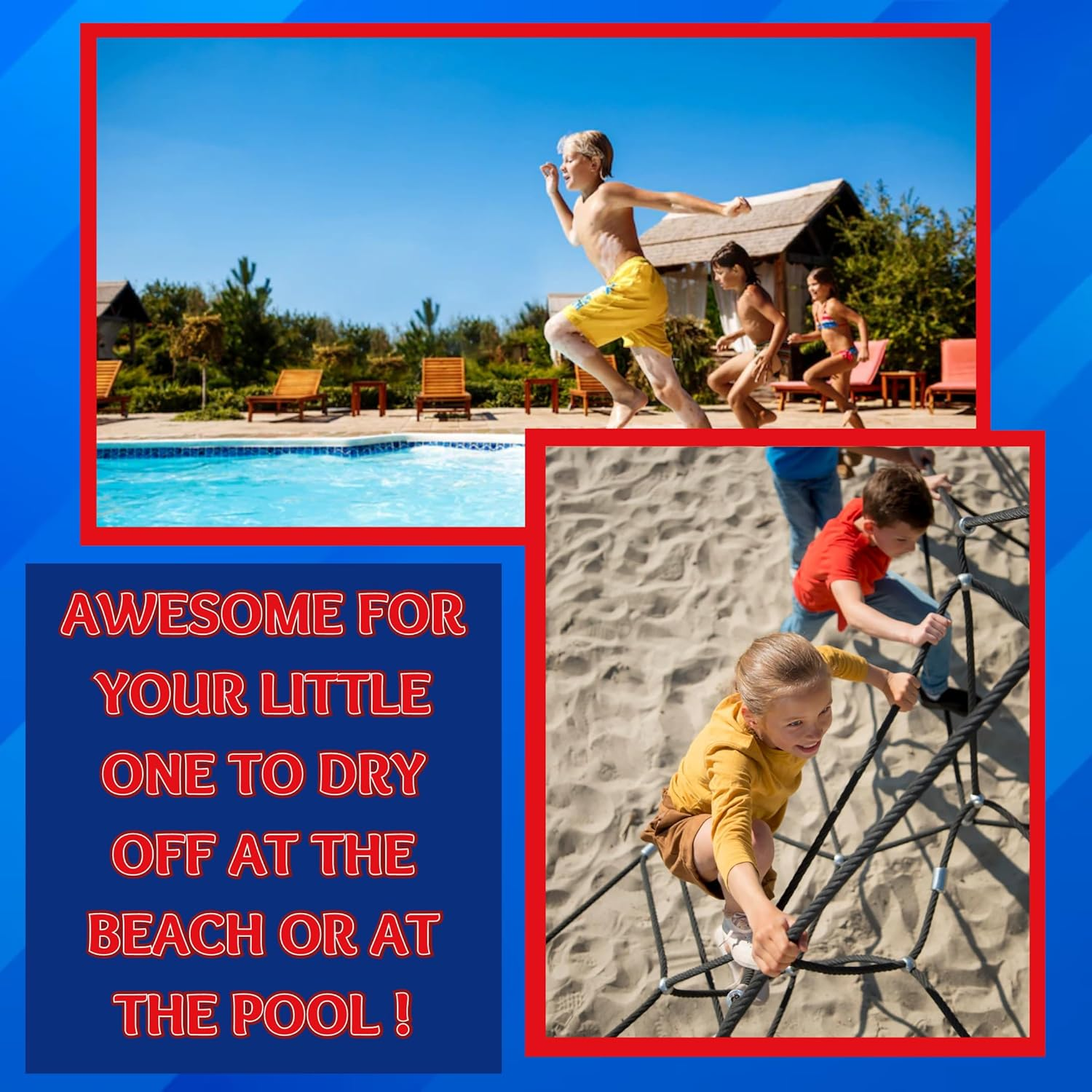 Marvel Captain America Hooded Towel 100% Cotton Avengers Poncho Kids Beach Bath Towel Swimming Wrap Boys Changing Robe image number 6