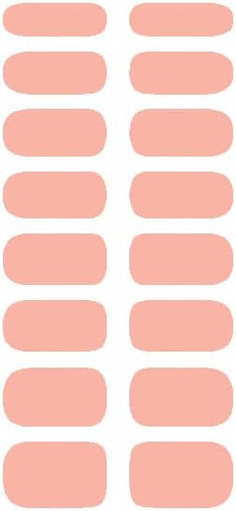 Gel Nail Polish Strips Semi Cured Gel Nail Stickers Wraps Filer Tool Nail Art AU CS008