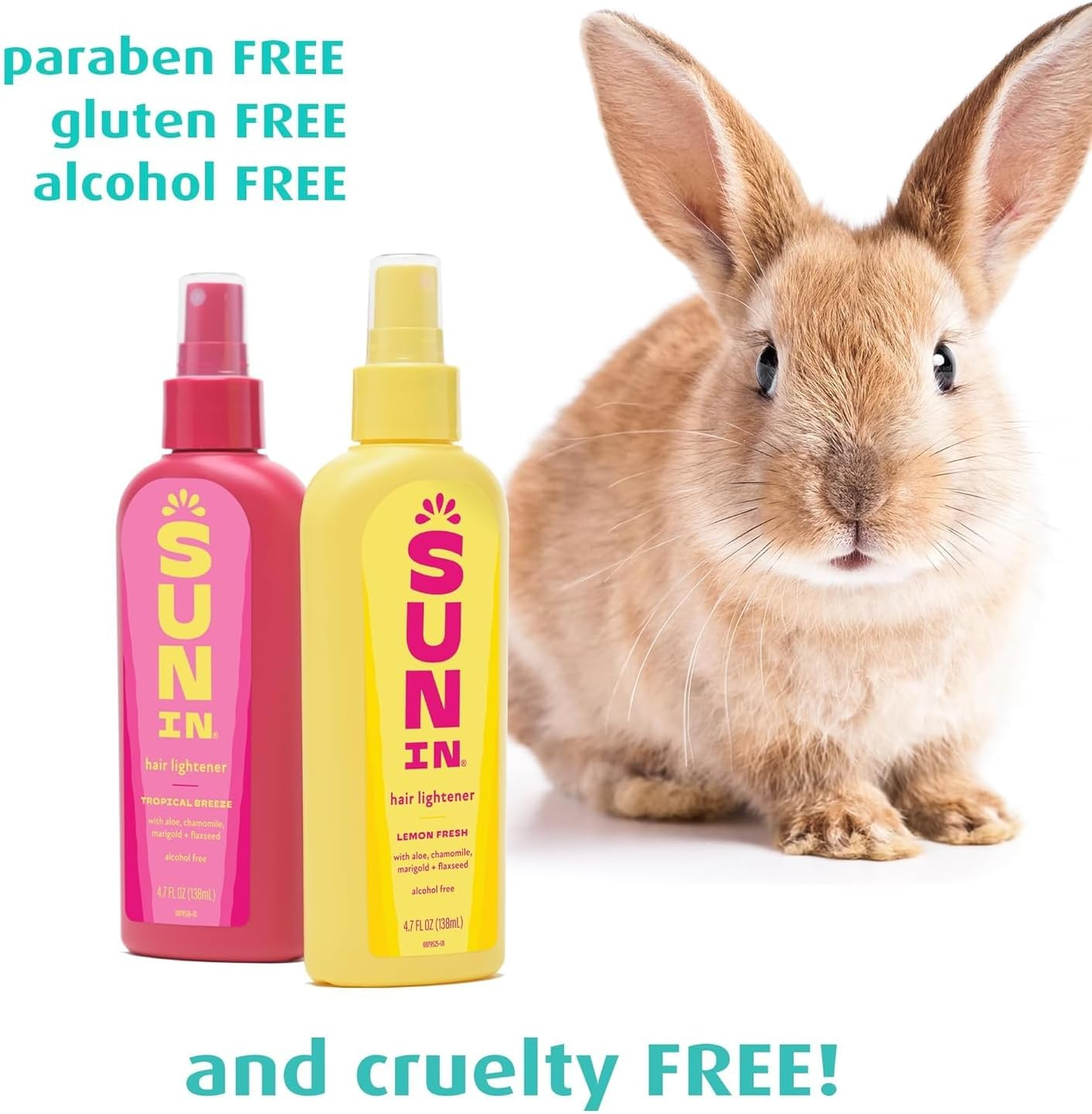 Sun in Tropical Breeze Hair Lightener with Chamomile and Natural Extracts, Paraben Free, Ideal for Blondes and Chestnuts, Gently Lightens and Gives Natural Shine (Pack of 1, 140 Ml)