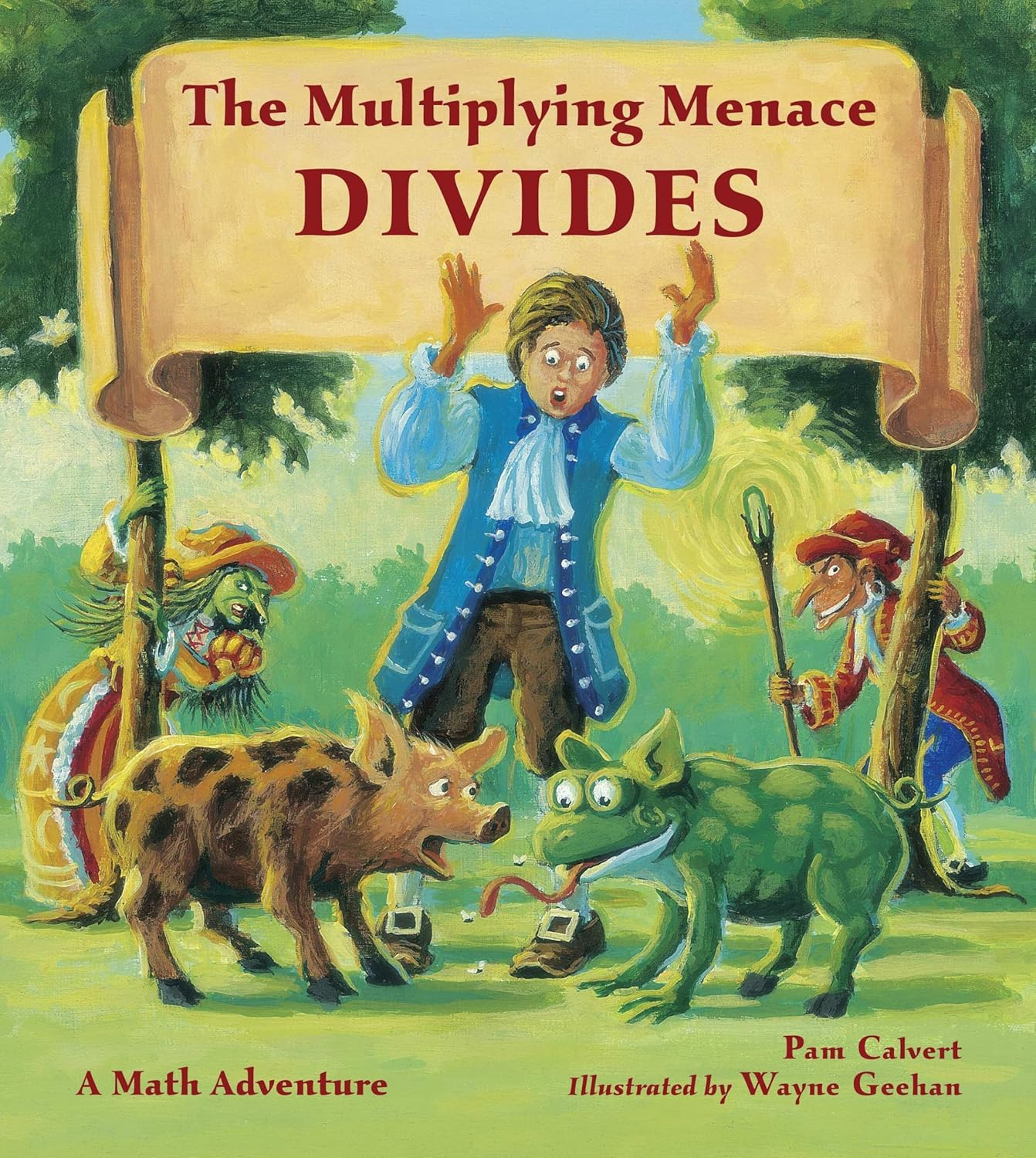 The Multiplying Menace Divides: a Math Adventure image number 1