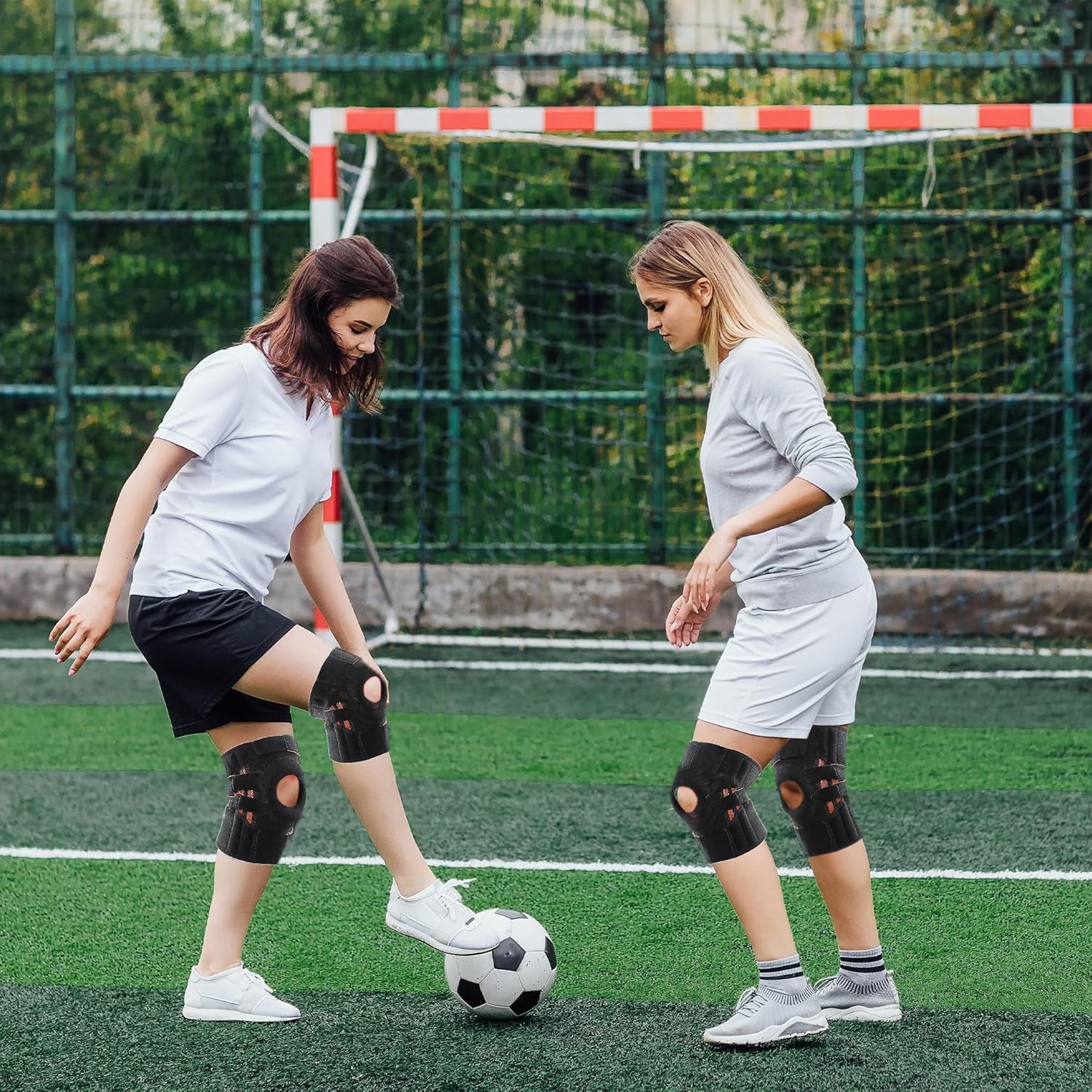 Adjustable Knee Brace &ndash; Stabilizer & Support for Pain Relief, Arthritis, ACL, Meniscus Tear, Sports, Injury Rehabilitation & Reinjury Protection (Pack of 1) image number 2