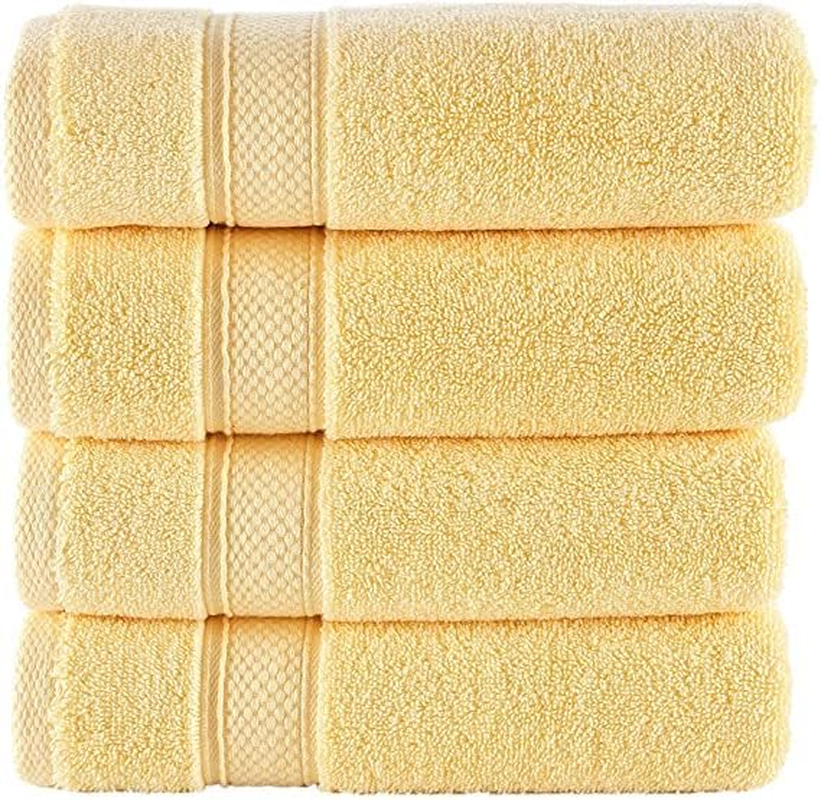 NOVA Luxury Linen - Hotel Quality Turkish Towel Set for Bathroom (6 Pcs Towel Set, Mirage Grey)