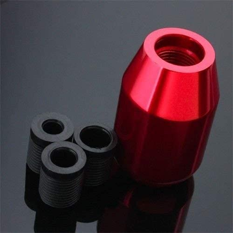 Manual 5 Speed Universal Gear Stick Shift Knob Red Racing for JDM Aluminum Shifter image number 5