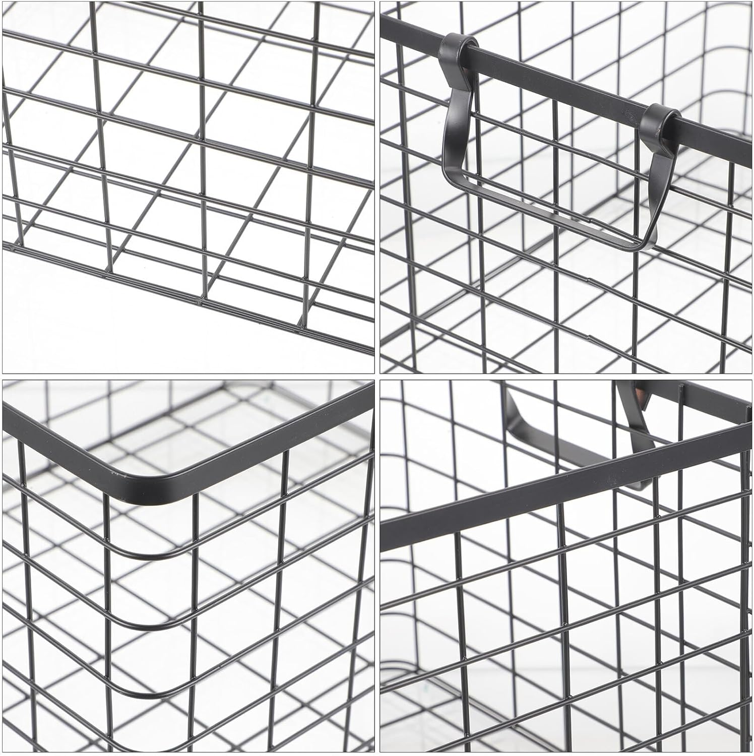 UKCOCO Metal Firewood Storage Holder Iron Log Basket for Outdoor Camping and Use Medium Lightweight Design for Easy Wood Carrying and Storage image number 6