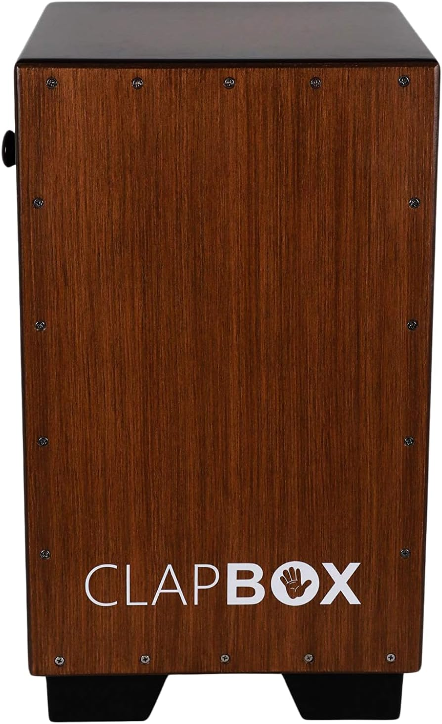 Clapbox Cajon Drum Birch Wood (Full Size) - NOT MADE in CHINA - 3-In-1 - Cajon + Bongo + Darbuka | Most Popular Percussion Brand Online (Natural, Cajembe)