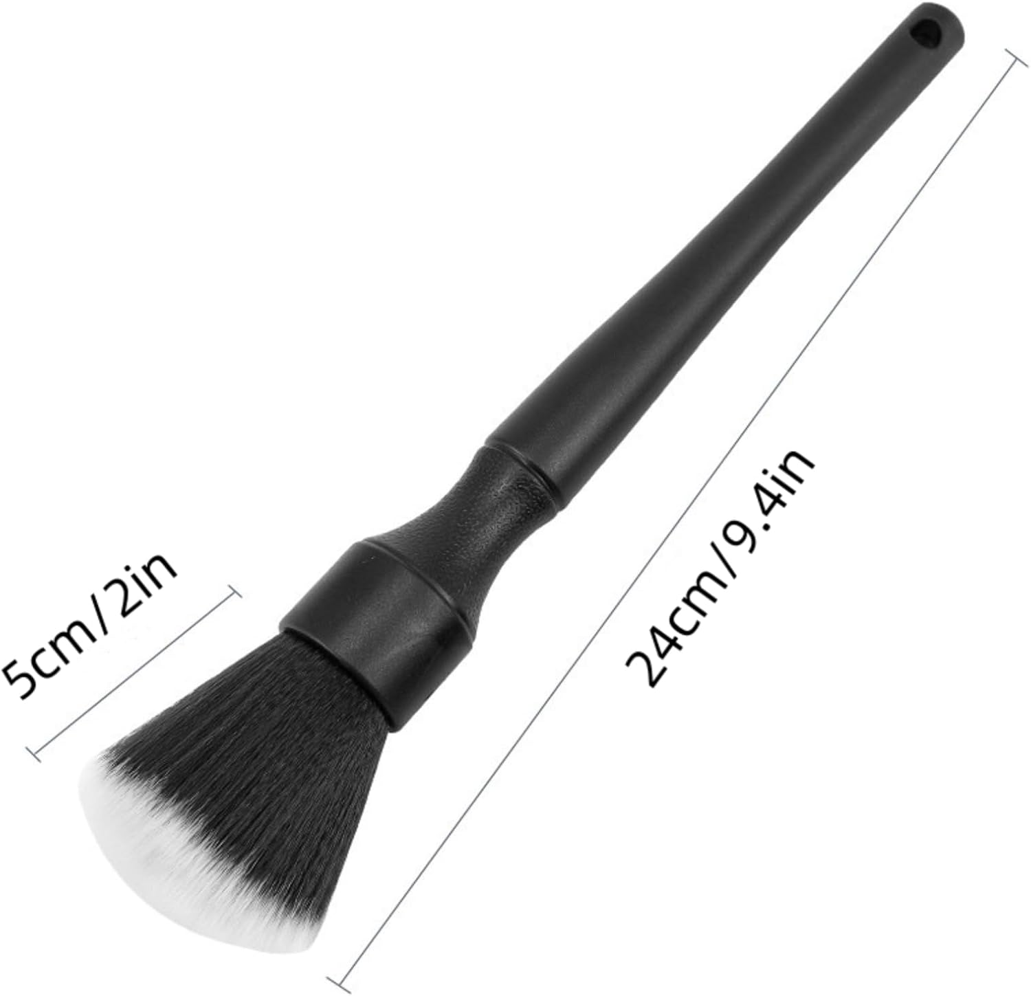 3 Piece Car Cleaning Set, Soft Haired Car Interior Cleaner Set, Angel Brush Car Cleaning Set Interior, Gap Car Care for Car Interior and Car Care Car Indoor Outdoor Use (Multi-Colour 1) image number 2