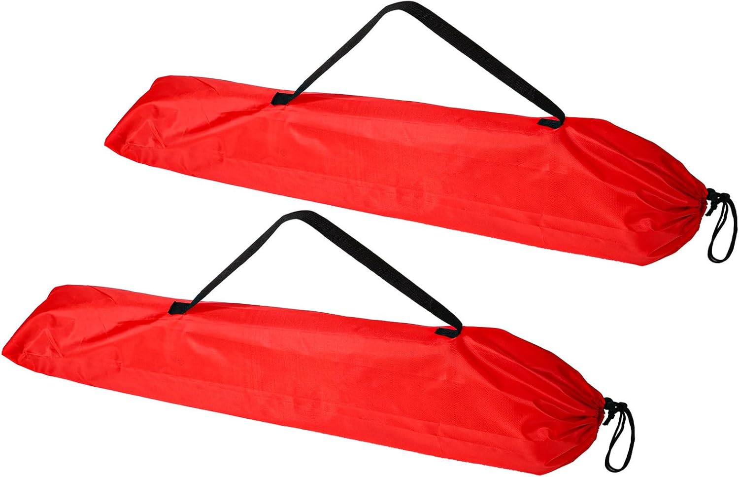 2Pcs Camping Chair Replacement Bags, 36.22X9.84 Inch Polyester Durable Outdoor Folding Chair Carry Bags with Shoulder Strap and Drawstring for Camping Hammock Yoga Mat Tripods (Red) image number 1