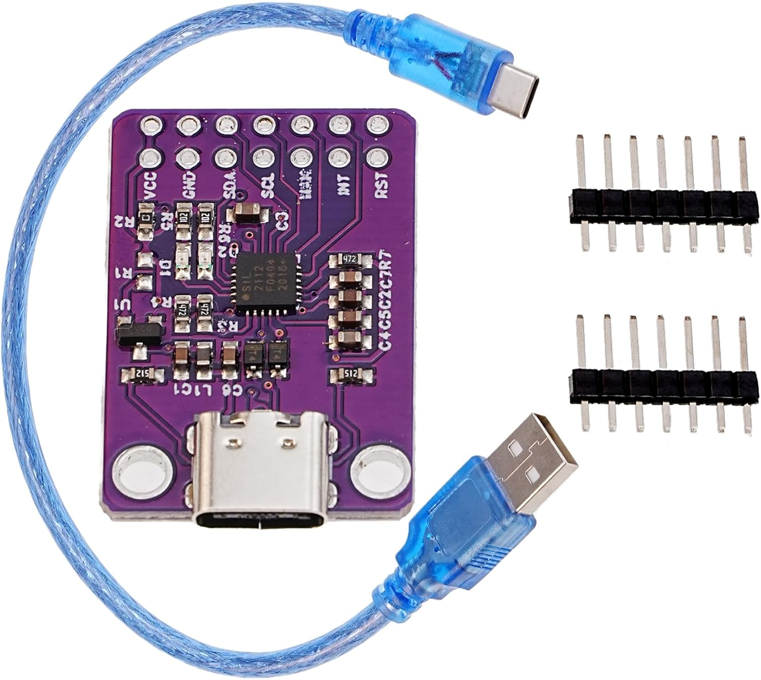 A-DIGISHUO CP2112 Adapter Type-C USB to Smbus I2C Communication with Wires (Type-C USB to Smbus) image number 6